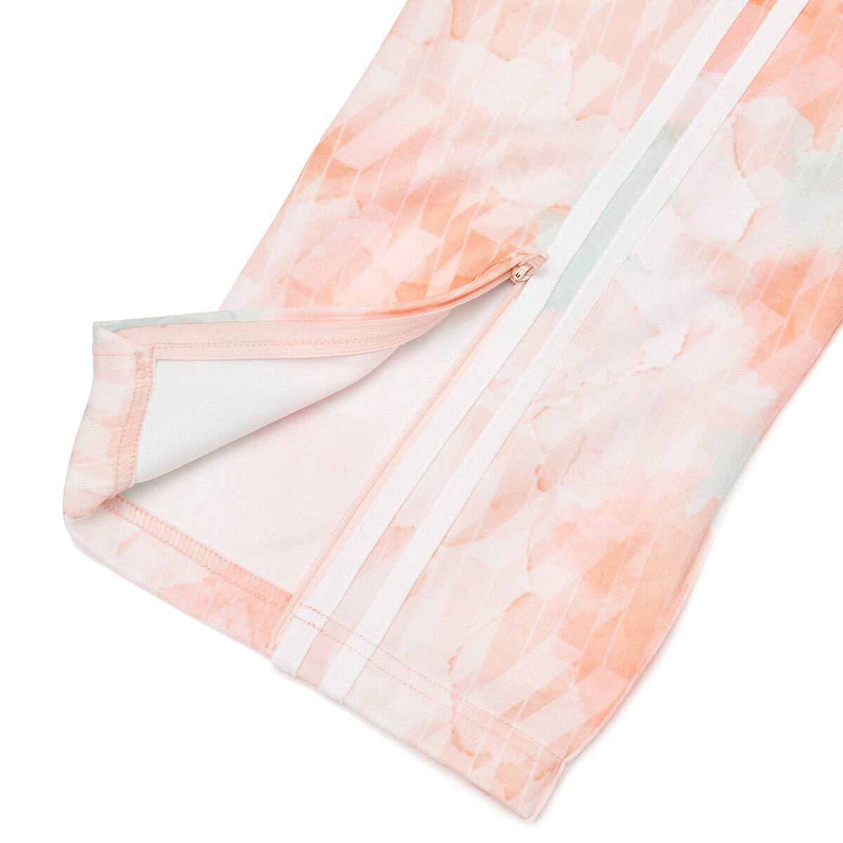 NERDY × ATMOS DNA Watercolor Brush Track Pants ORANGEの画像