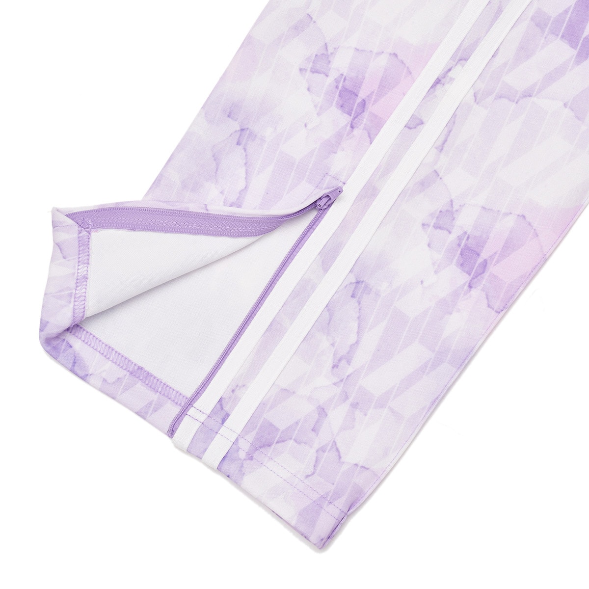 NERDY × ATMOS DNA Watercolor Brush Track Pants PURPLE
