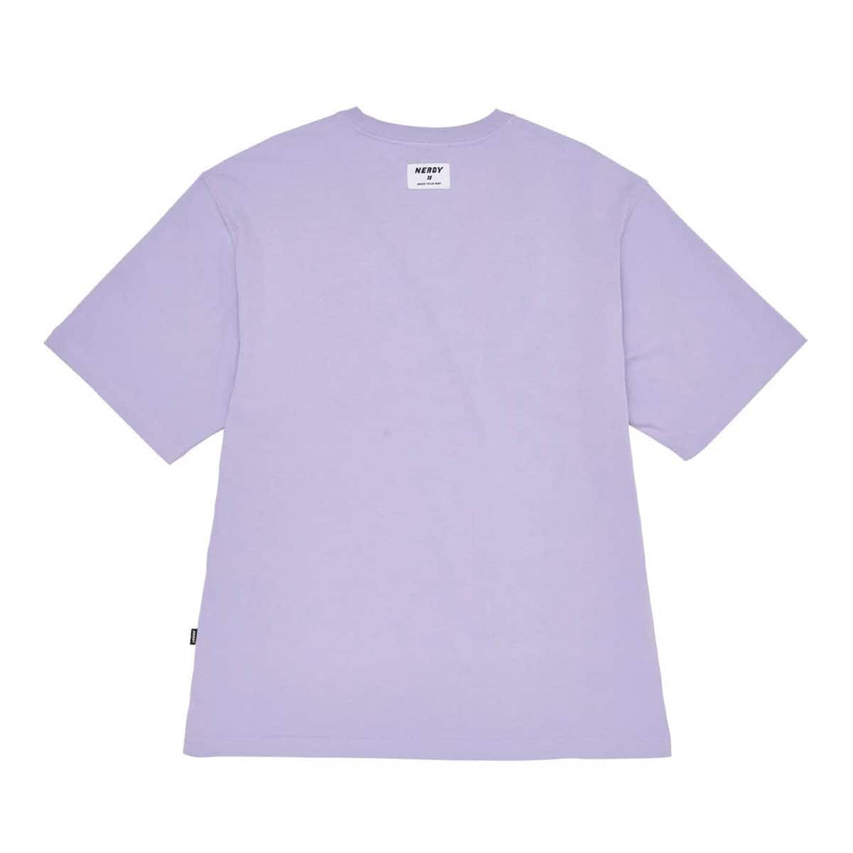 NERDY Essential 1/2 Sleeve T-shirt LIGHT PURPLE 22SU-I