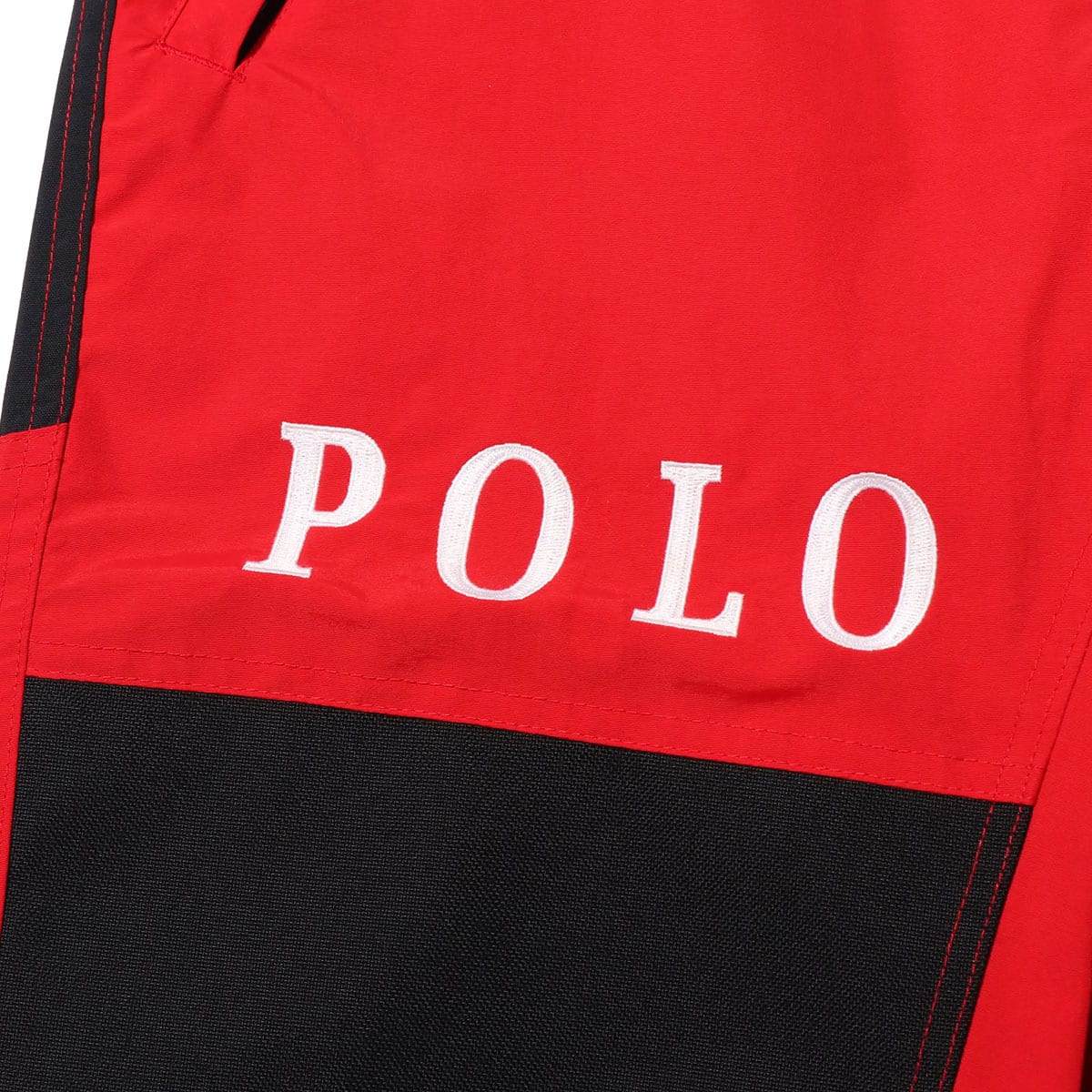 POLO RALPH LAUREN APOLLO PNT-FLAT-PANT RED MULTI 18HO-Iの画像