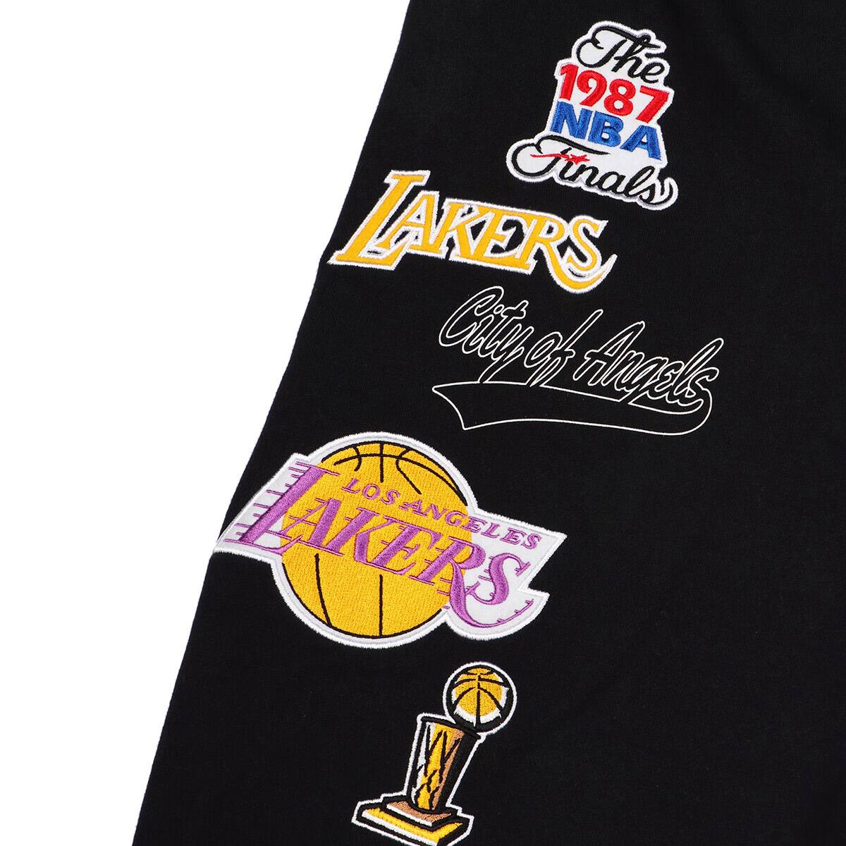 Mitchell & Ness CHAMP CITY FLEECE JOGEER LOS ANGELES LAKERS BLACK