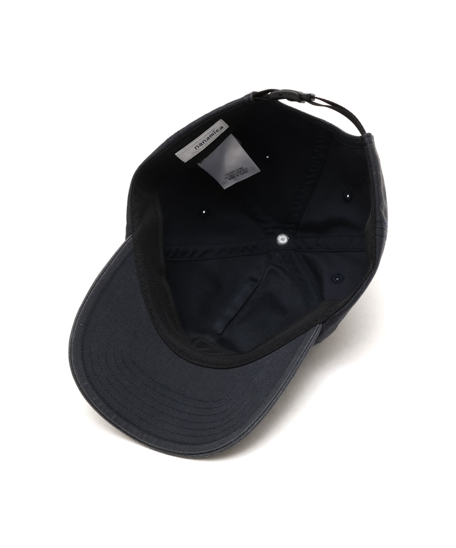 nanamica WASHED CHINO CAP NAVYの画像