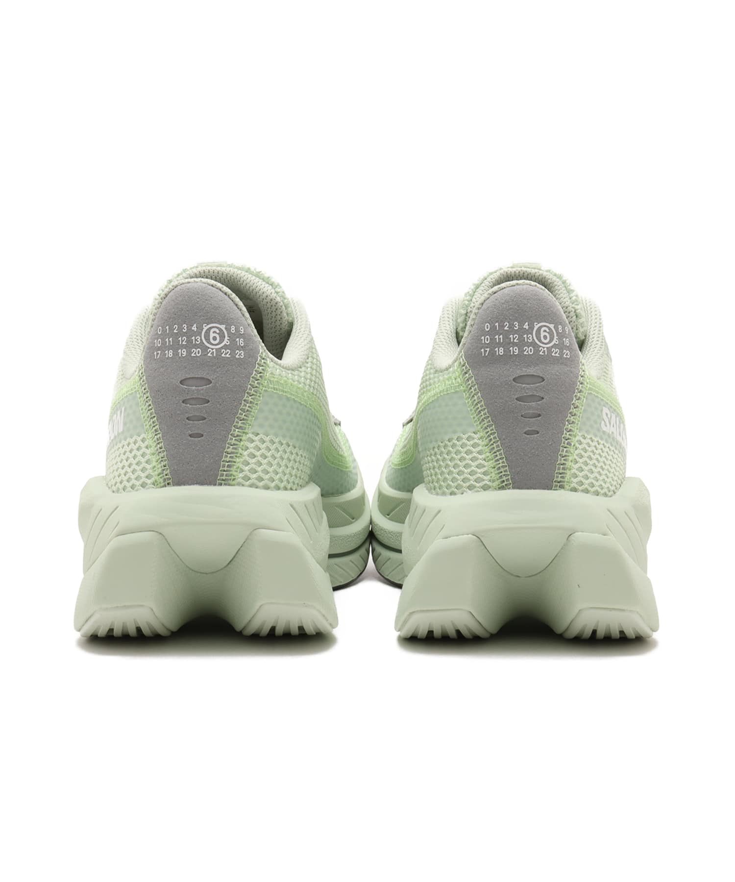 MM6 x SALOMON SPECTUR 2 Sea Foam/Canary Green/Patina Greenの画像