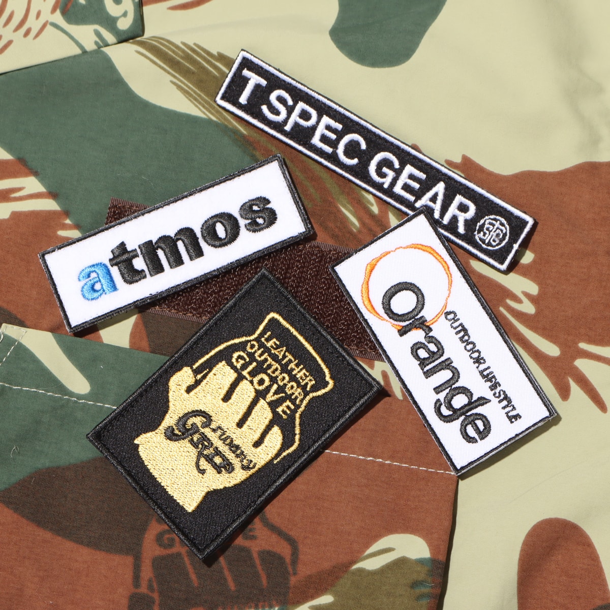 GRIP SWANY x atmos x T SPEC GEAR SUPPLEX CAMP SHIRT 2.0 SP CAMOの画像