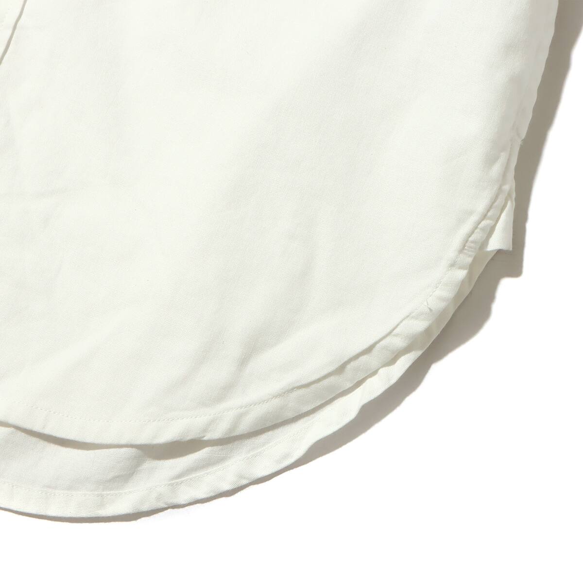 snow peak OG Cotton Poplin BD Shirt White 22FA-Iの画像