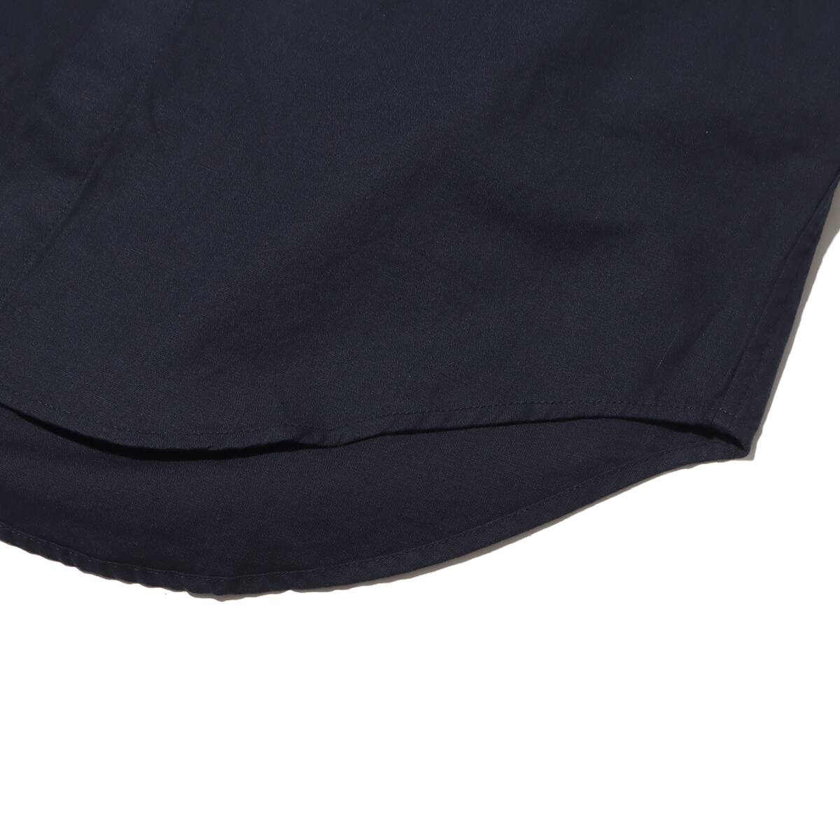 snow peak OG Cotton Poplin Shirt Navy 23FA-Iの画像