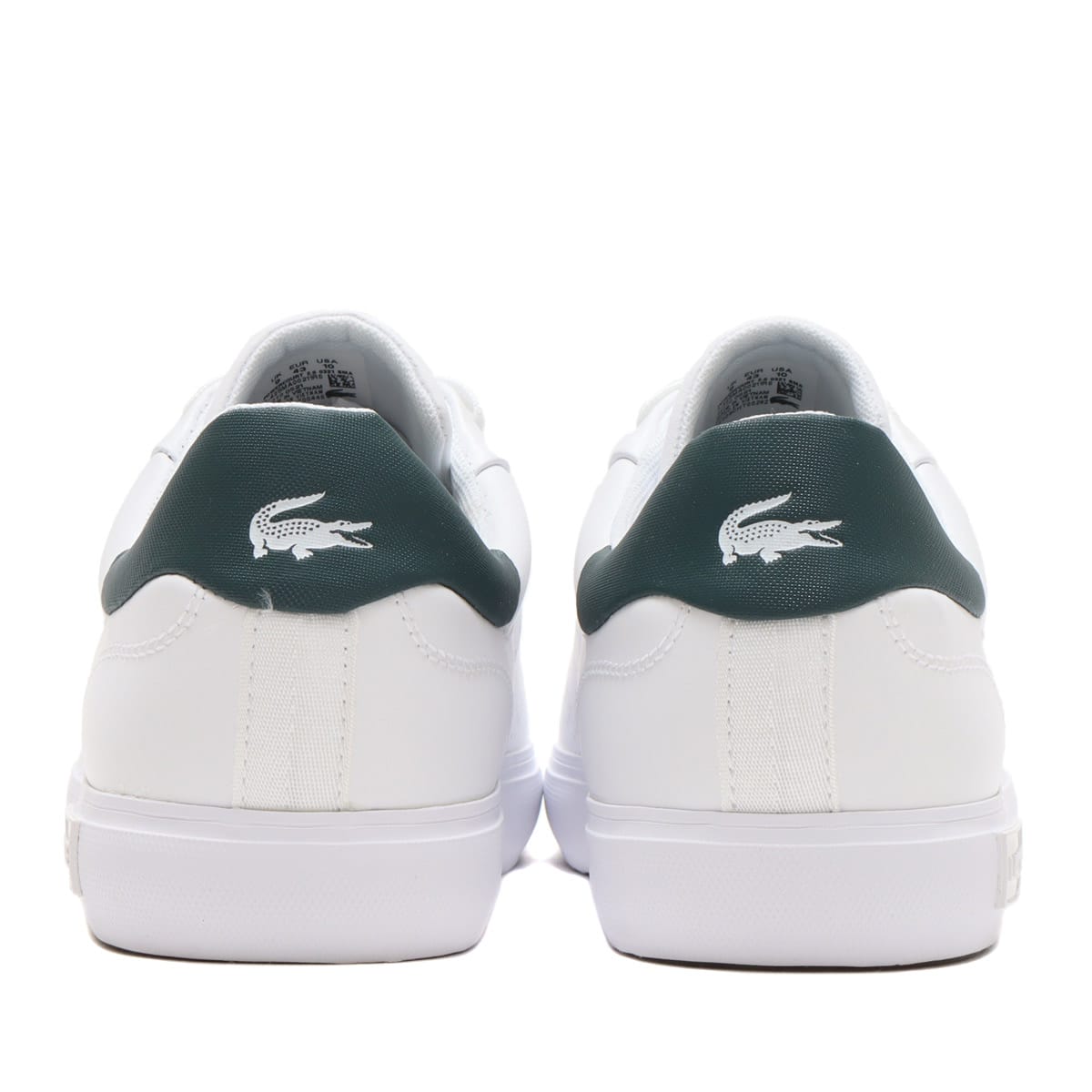 LACOSTE POWERCOURT 2.0 0321 WHITE/DK.GREEN 21FA-Iの画像
