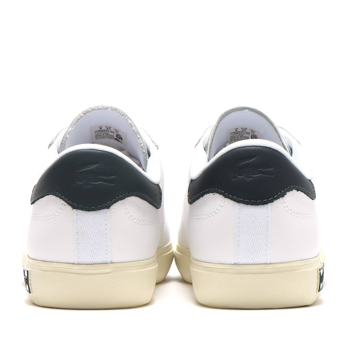 LACOSTE POWERCOURT 0721 WHT/DK GRN 22SU-Iの画像