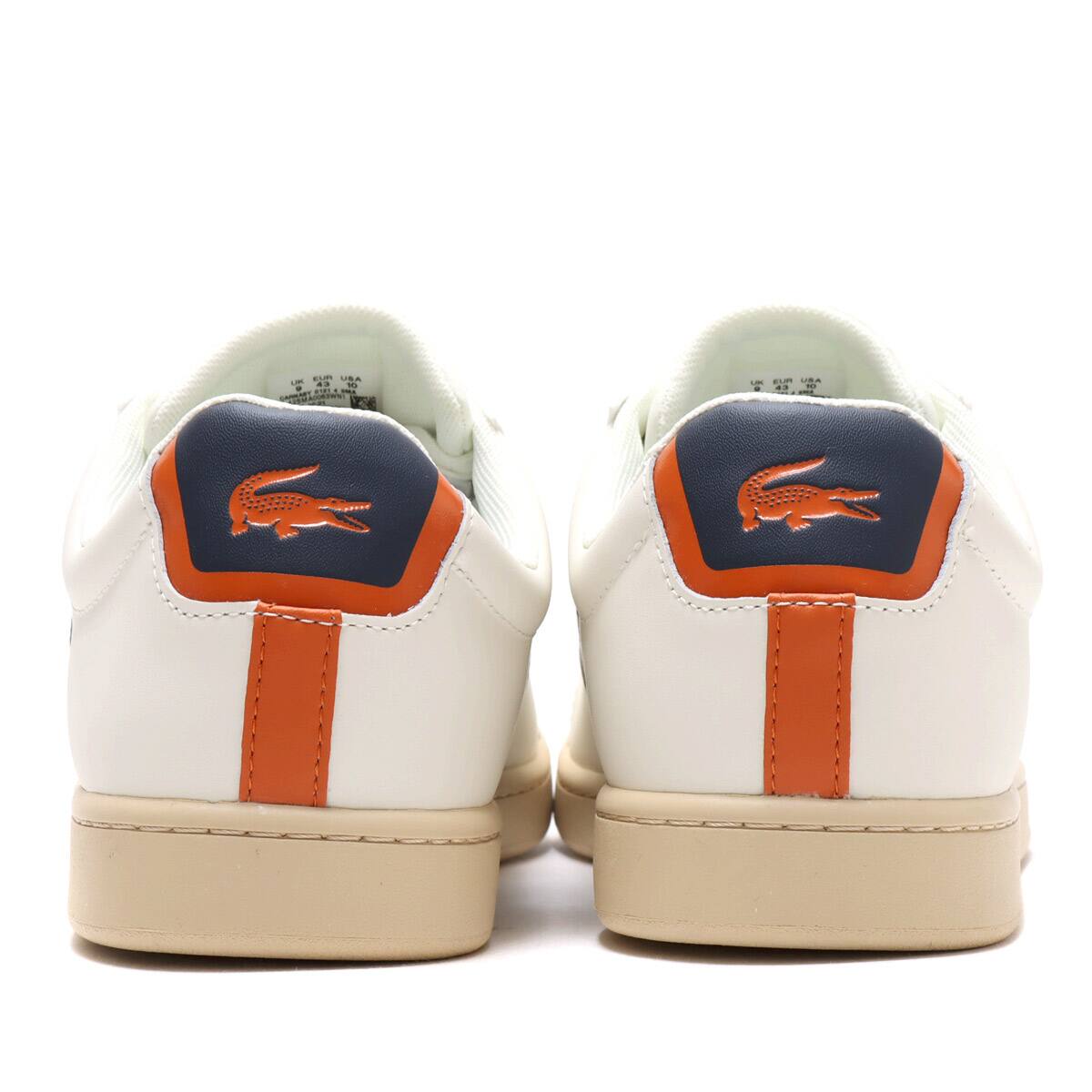 LACOSTE CARNABY 0121 4 OFF WHT/NVY 21FA-Iの画像