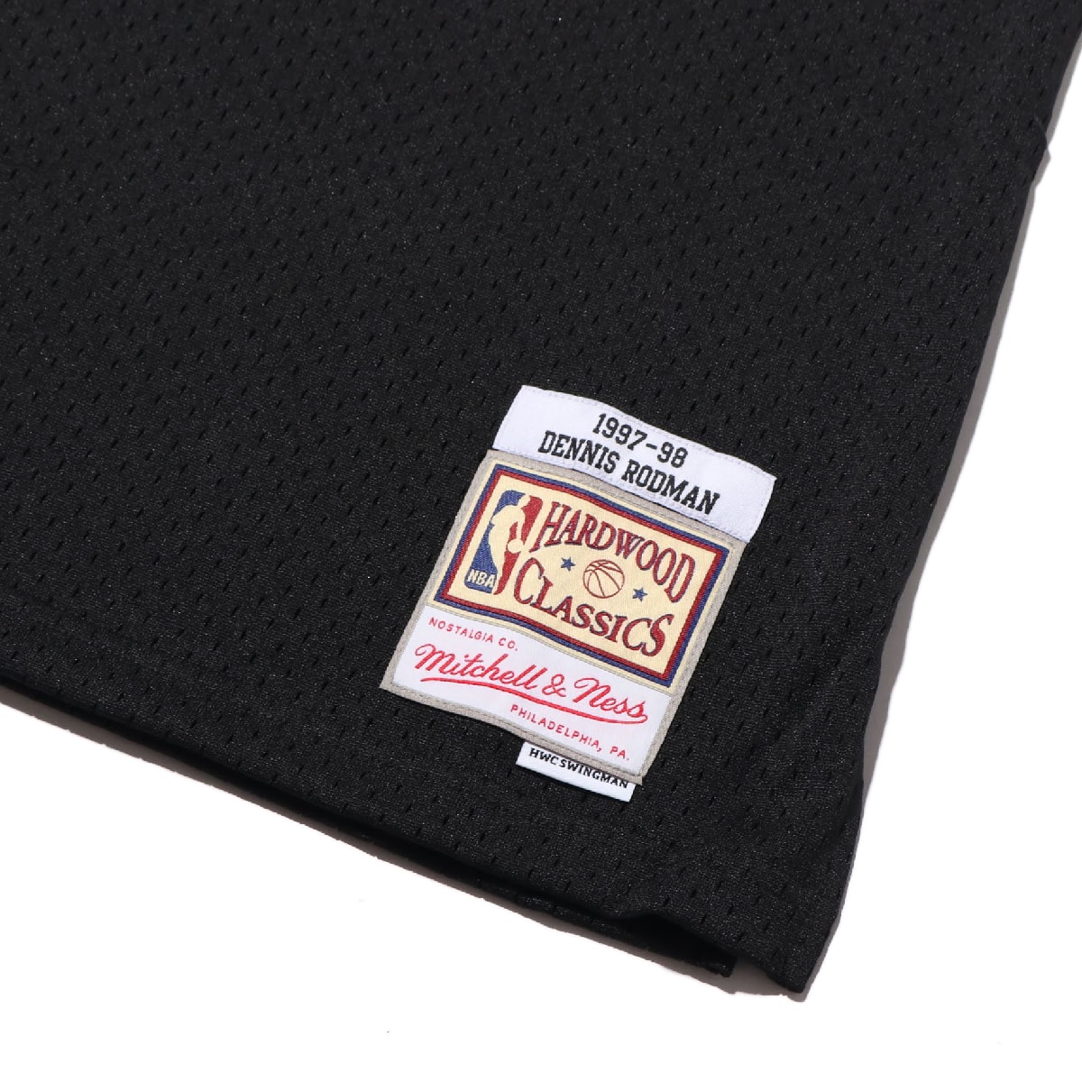 Mitchell & Ness Swingman Jersey CBU-#91 D.Rodman BLACK 19FW-Iの画像