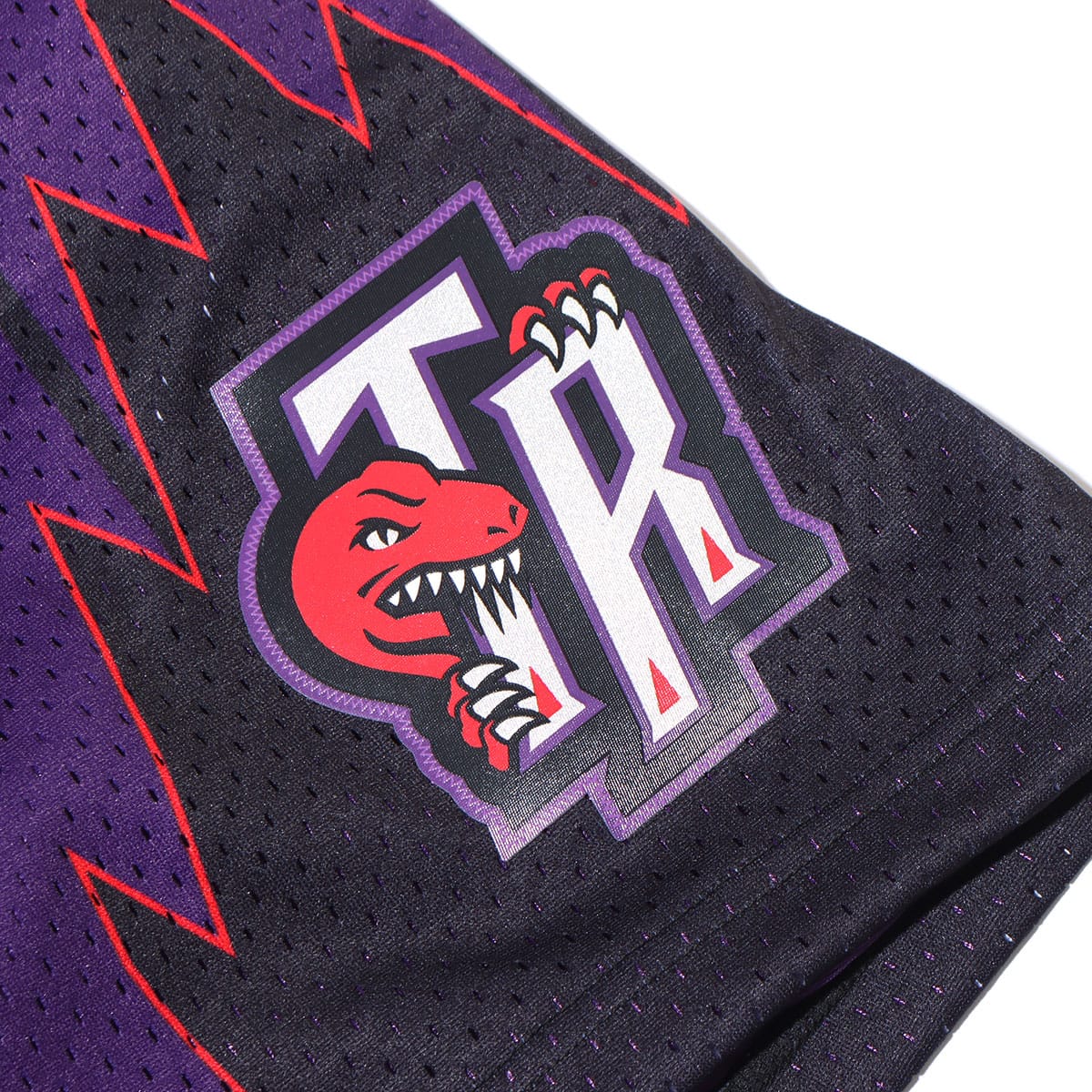 Mitchell & Ness Swingman Road Shorts Toronto Raptors 1998-99 PURPLE 21SS-Iの画像