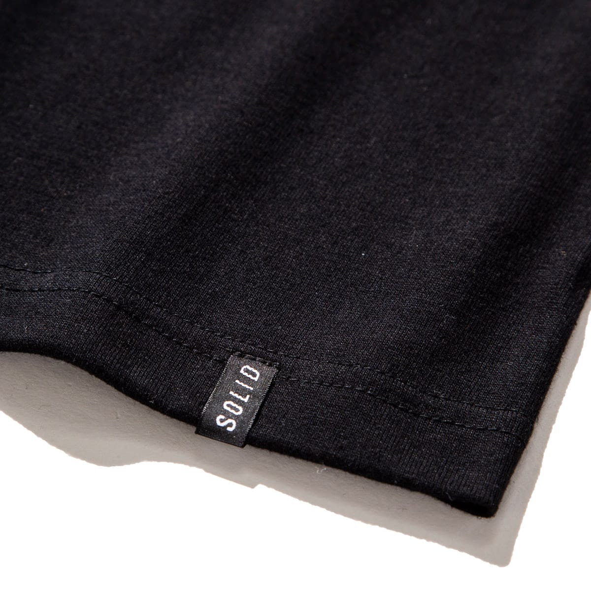 SOLID LOGO T-SHIRTS BLACK 21SS-Iの画像