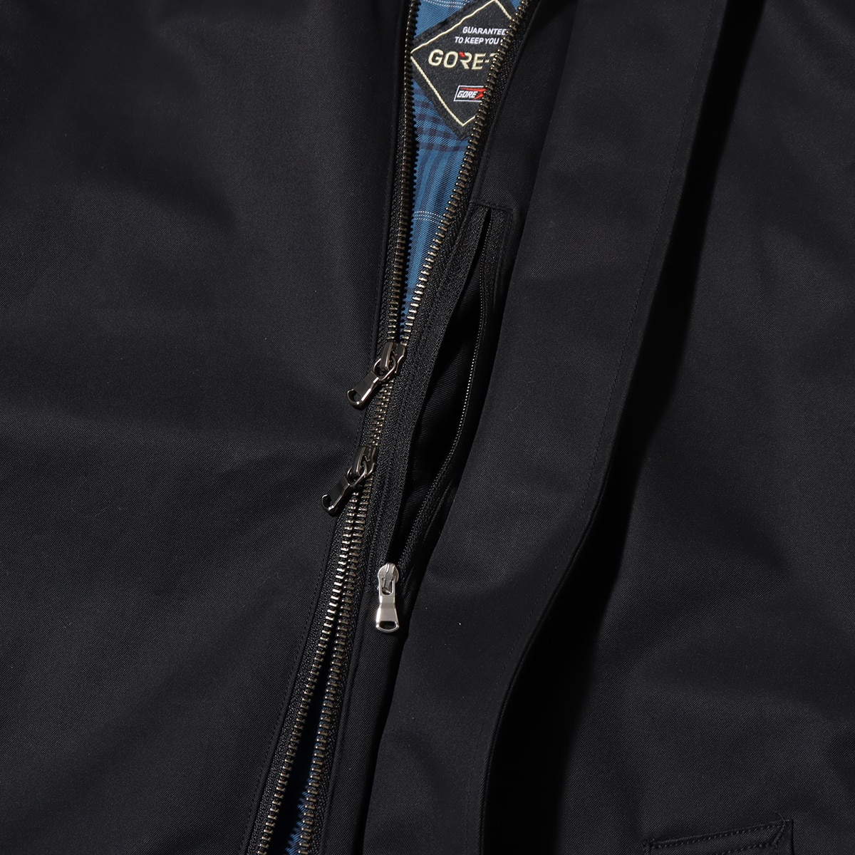 nanamica GORE-TEX Crew Jacket Black 24SP-I（ナナミカ