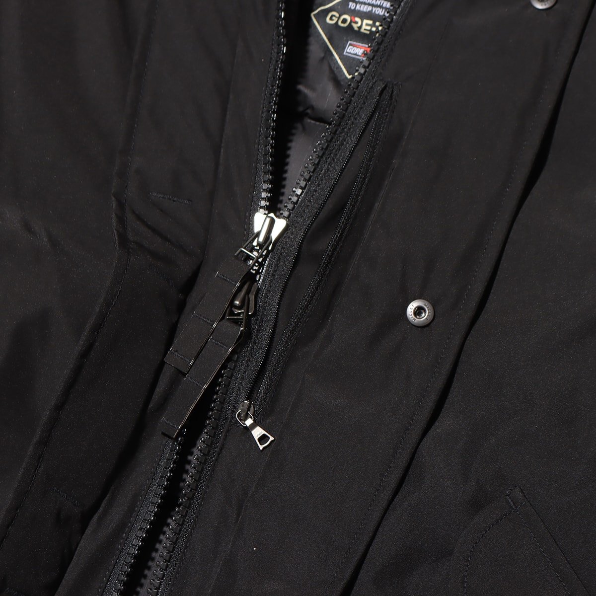 nanamica GORE-TEX Long Down Coat Black 23FA-I