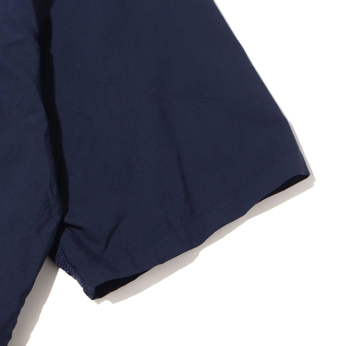 nanamica Button Down Wind H/S Shirt Navy 23SP-Iの画像