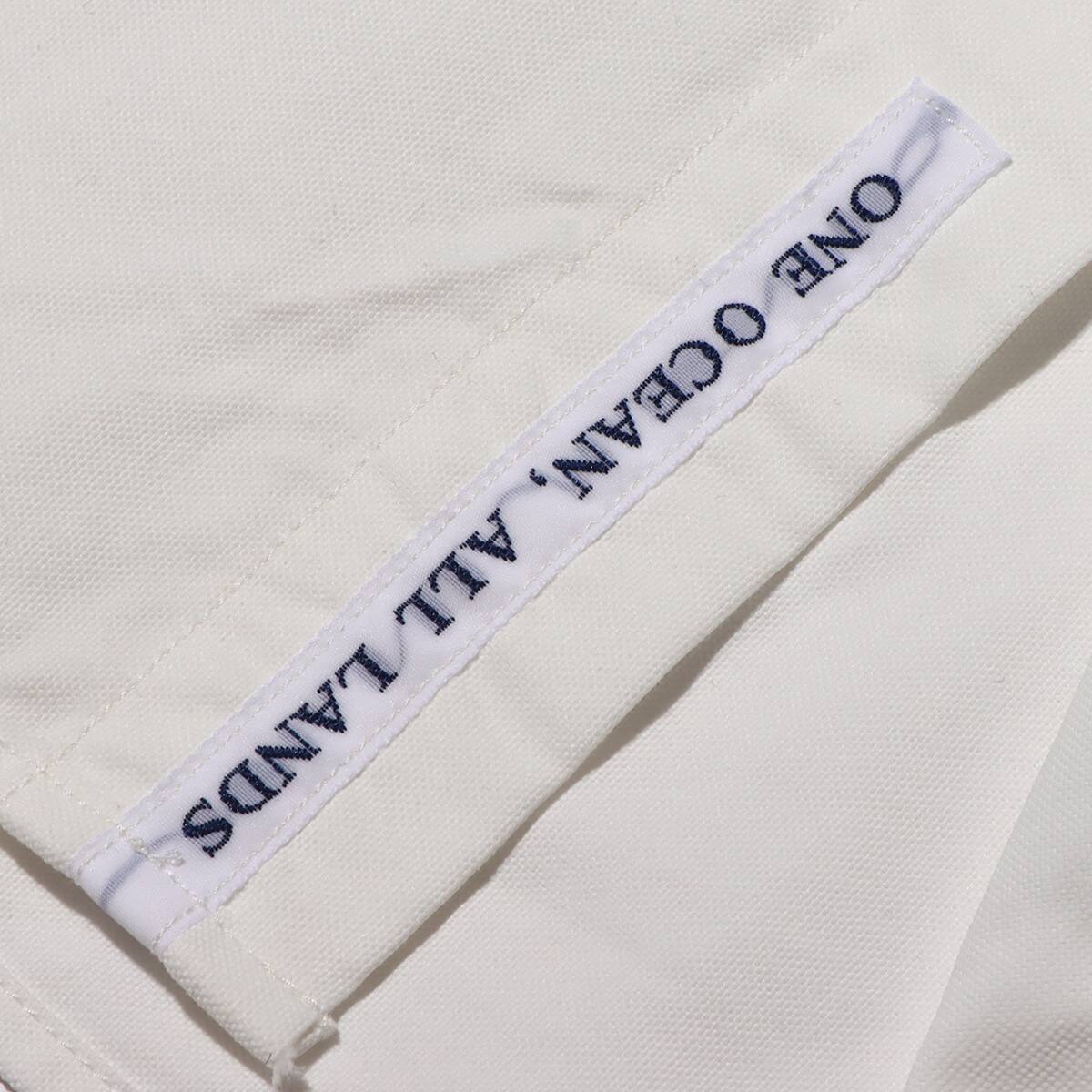 nanamica Button Down Wind Shirt White 23SP-Iの画像