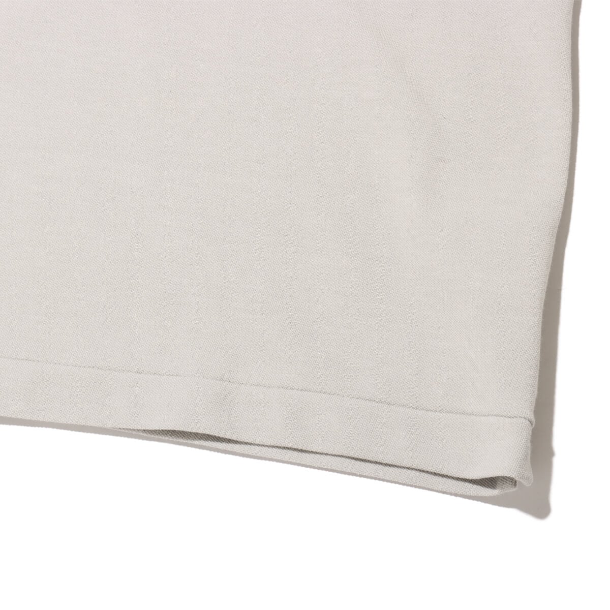 nanamica S/S Polo Shirt Light Gray（ナナミカ ショート
