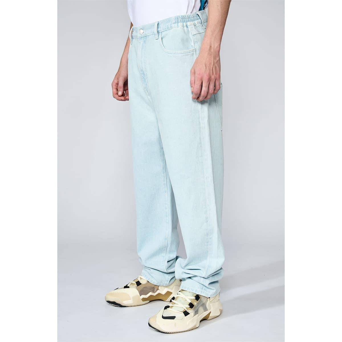 SUPPLIER SLIPPED BACK LOGO DENIM LIGHT BLUE 22SU-I