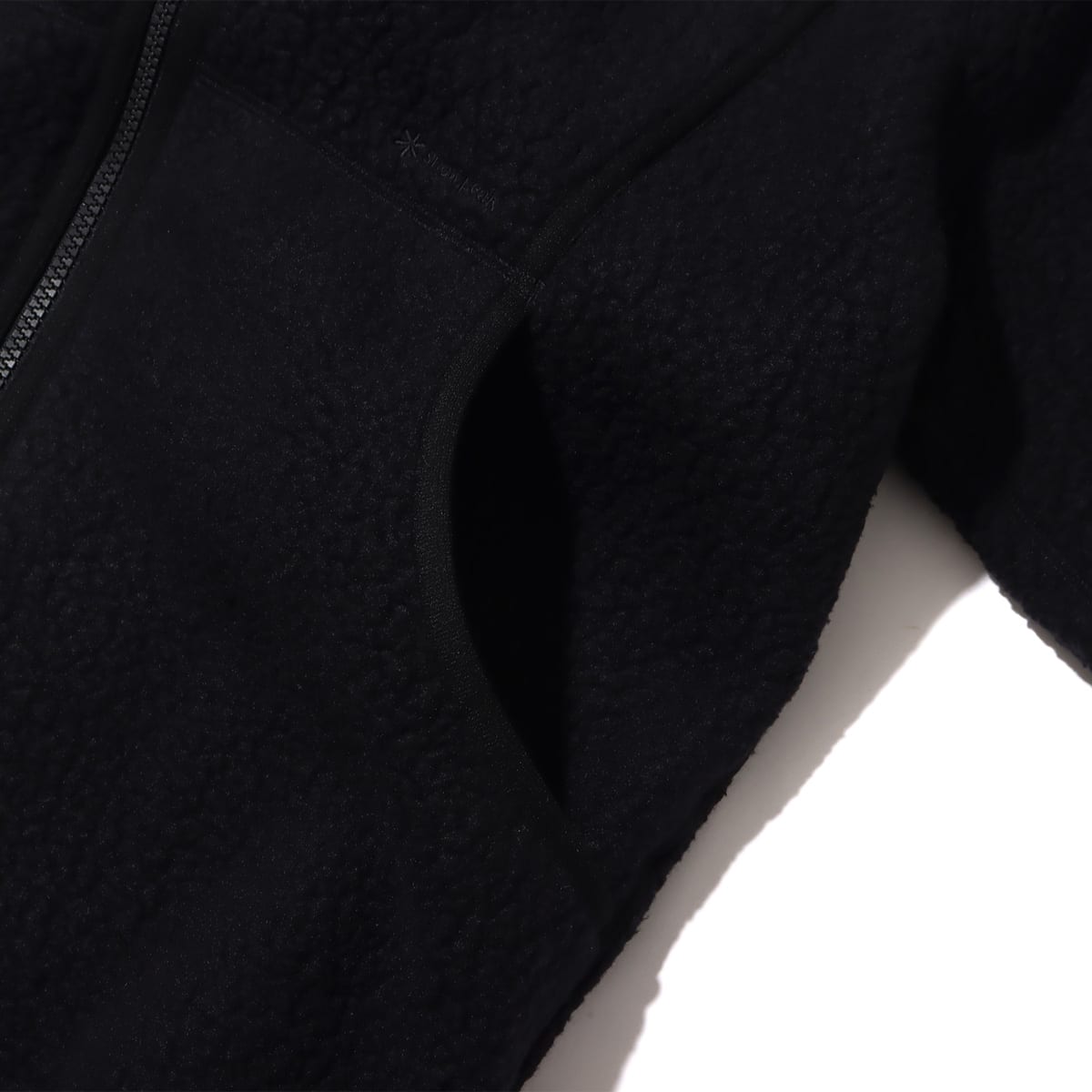 snow peak Thermal Boa Fleece Jacket Black 22FA-Iの画像