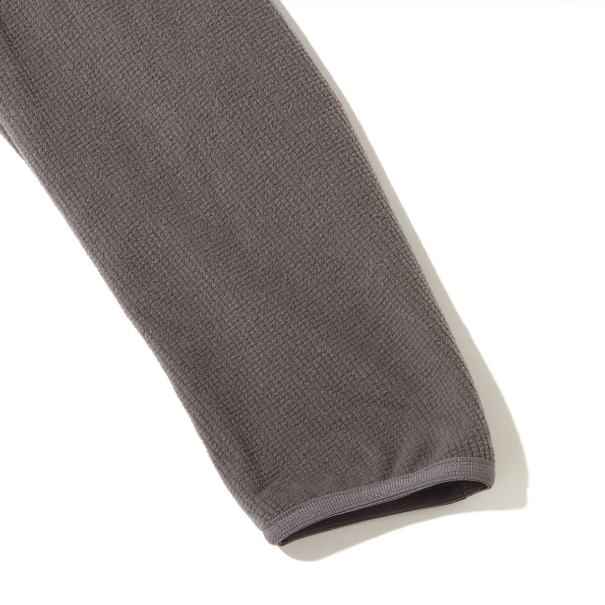 snow peak Grid Fleece Jacket Grey 22FA-Iの画像