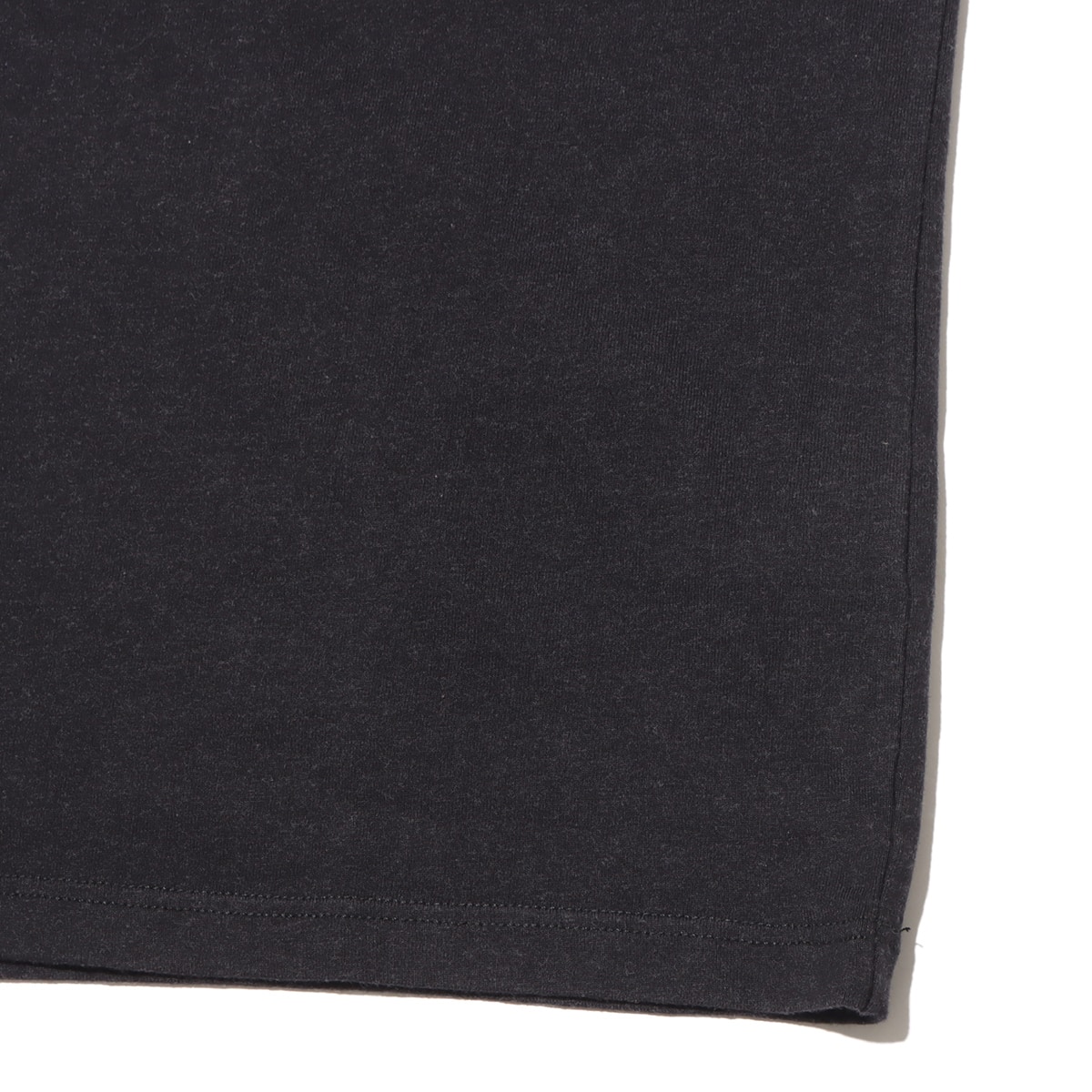 snow peak Recycled Cotton Heavy L/S T shirt Blackの画像