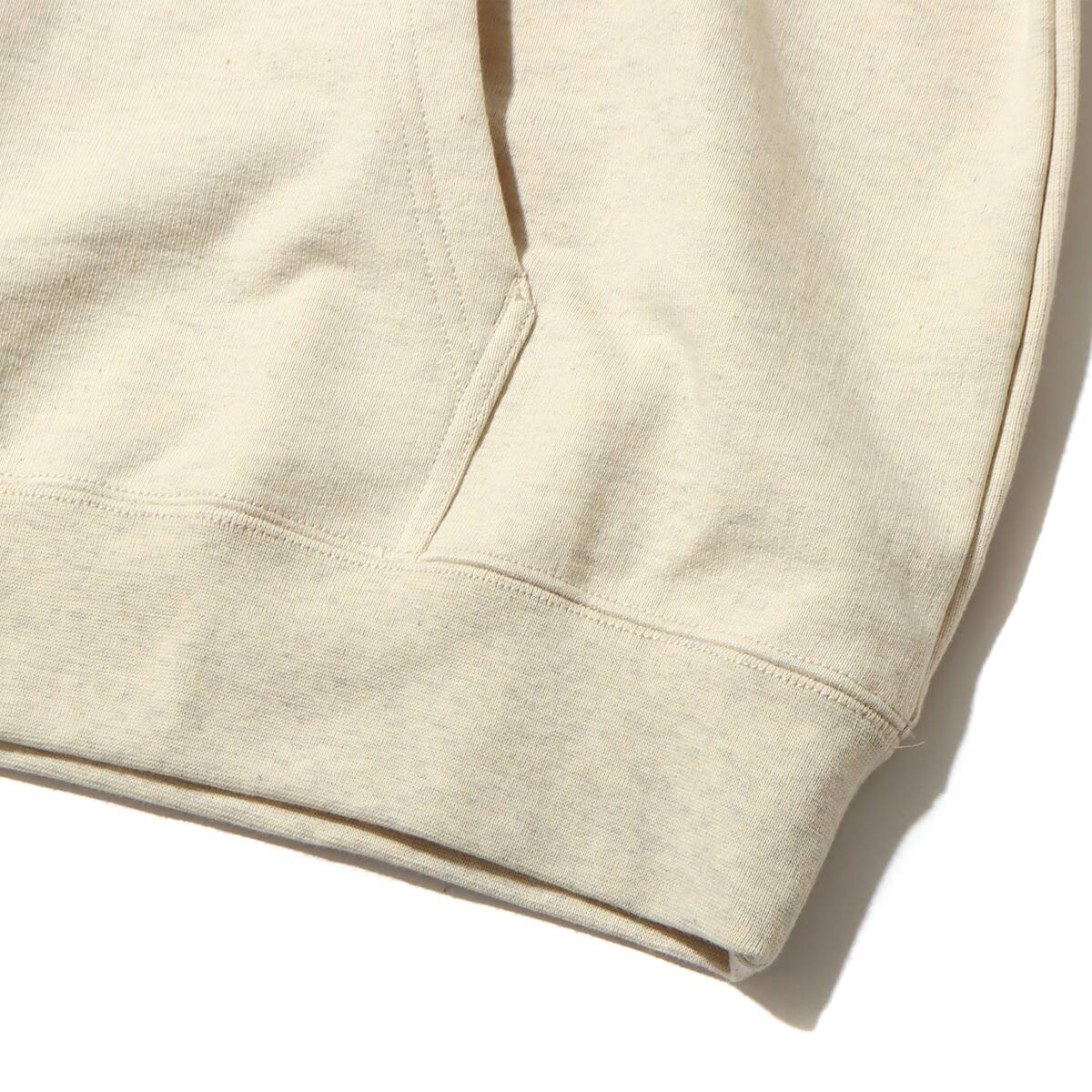 snow peak Recycled Cotton Pullover Hoodie Oatmeal 22FA-Iの画像