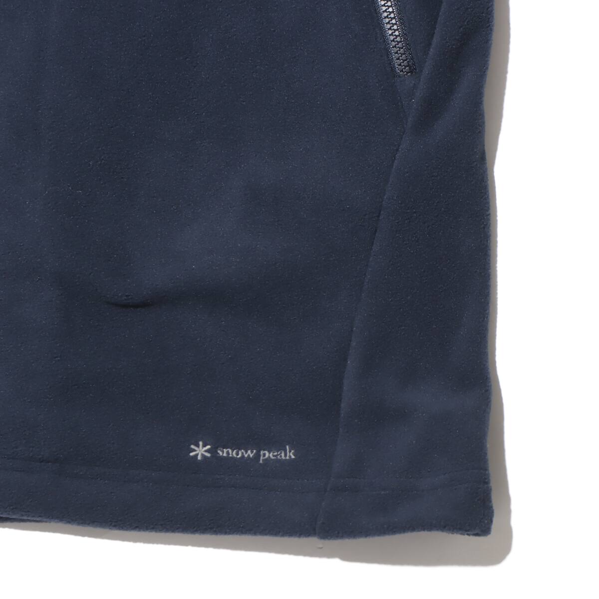 snow peak Micro Fleece Jacket Navy 23FA-I