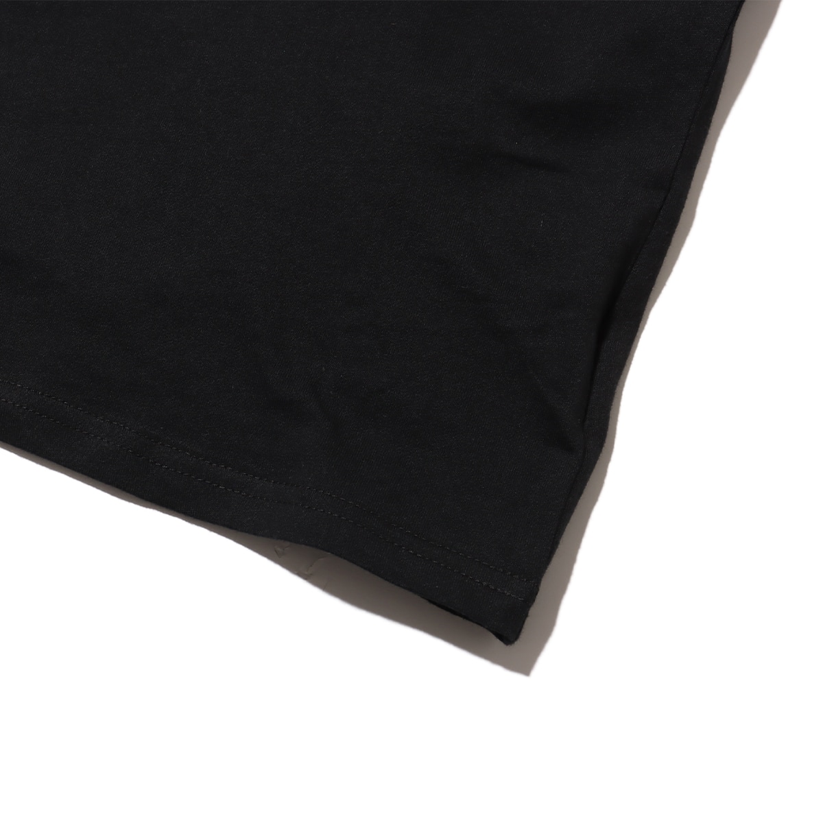 snow peak Soft Cotton Logo Long Sleeve T-Shirt Blackの画像