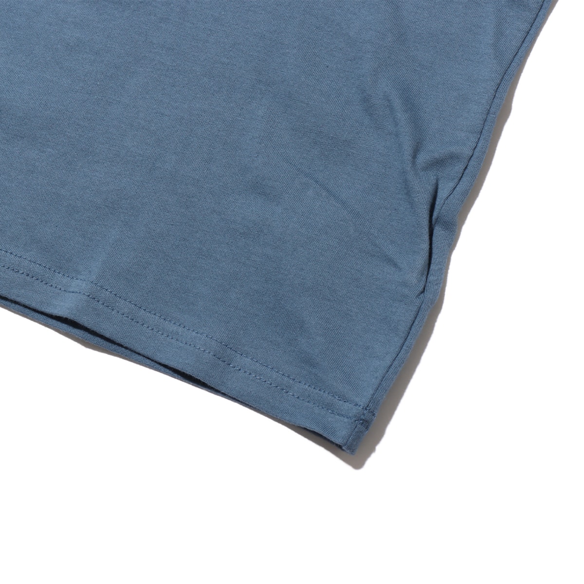 snow peak Soft Cotton Logo Long Sleeve T-Shirt Slateblue 24SP-Iの画像