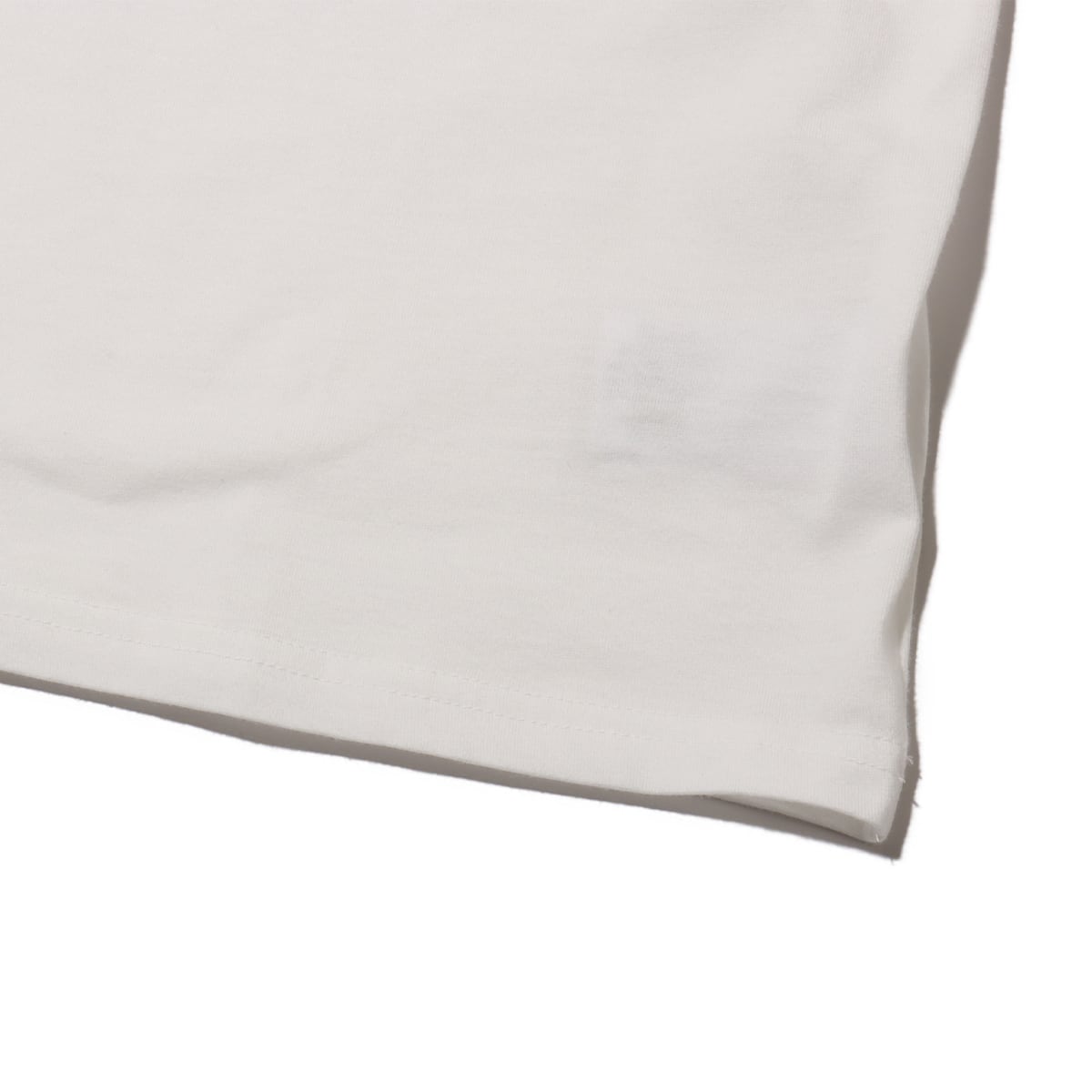 snow peak Soft Cotton Logo Long Sleeve T-Shirt Whiteの画像