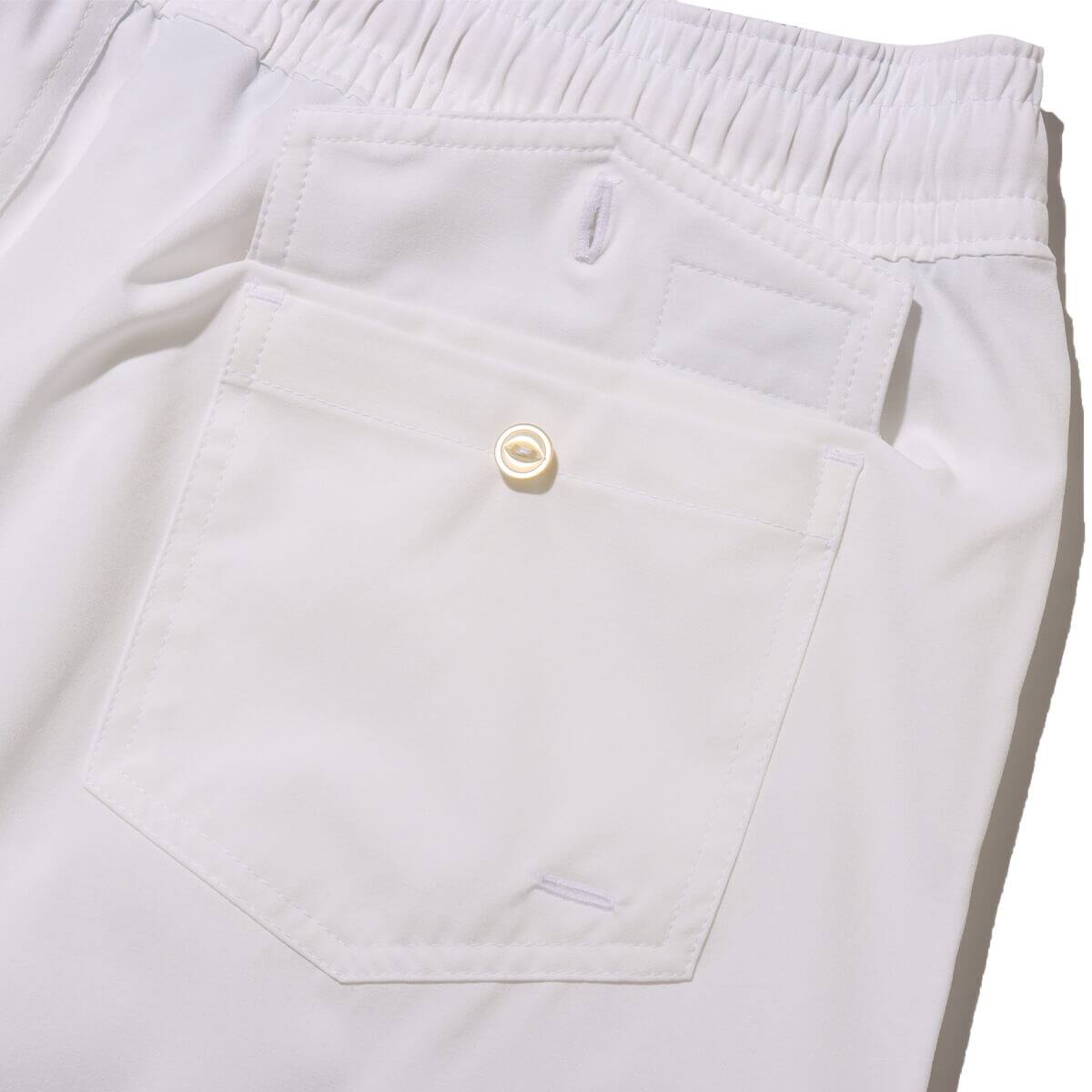 POLO RALPH LAUREN TRAVELER SWIM SHORT WHITE の画像