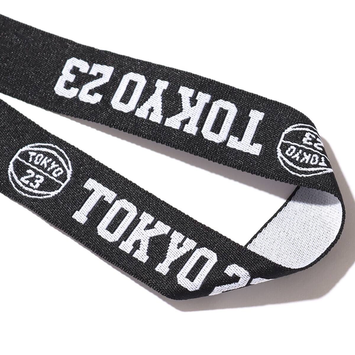 TOKYO 23 NECK STRAP BLACK 21FW-Iの画像