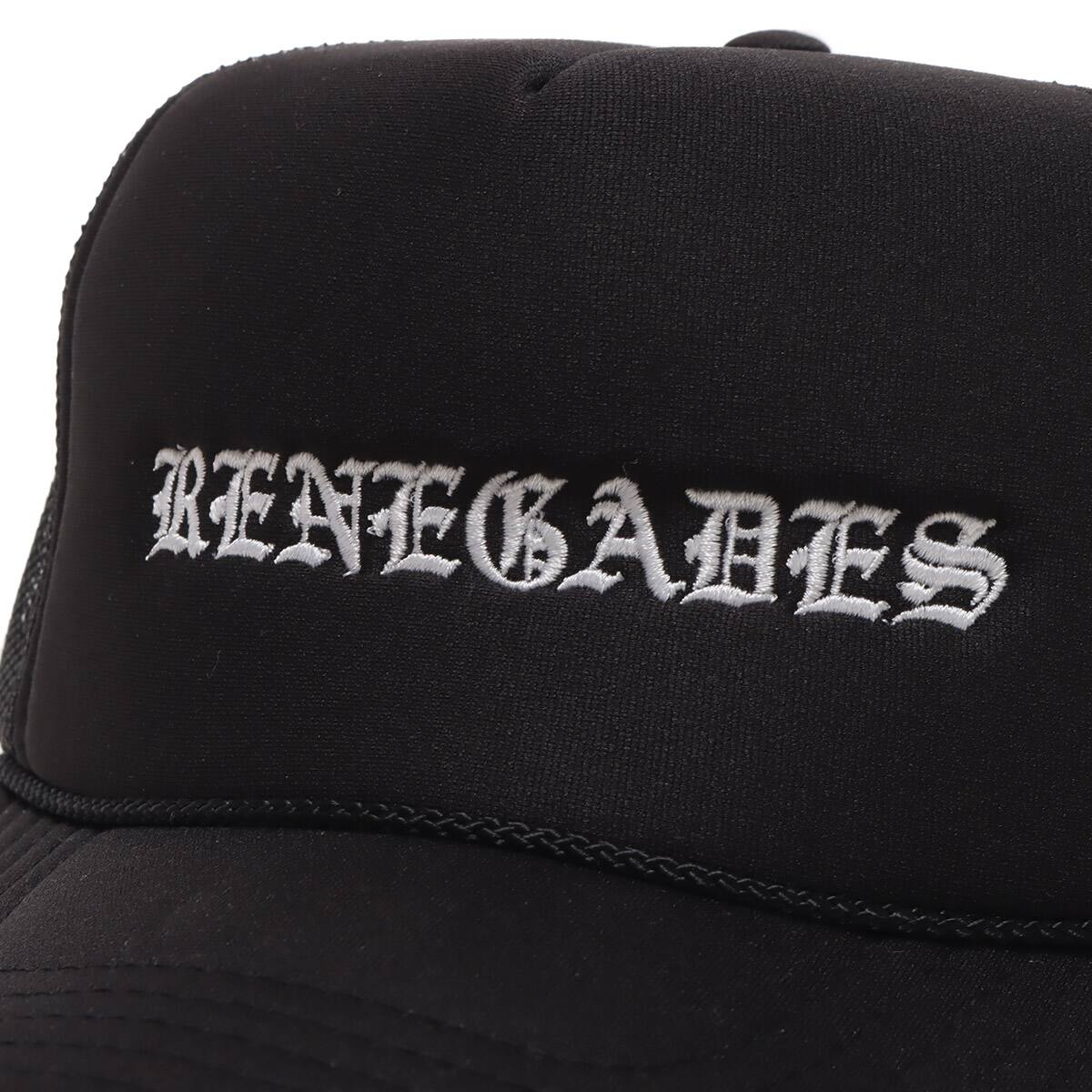 TOKYO 23 RENEGADES MESH CAP BLACK / BLACK 23SS-Iの画像