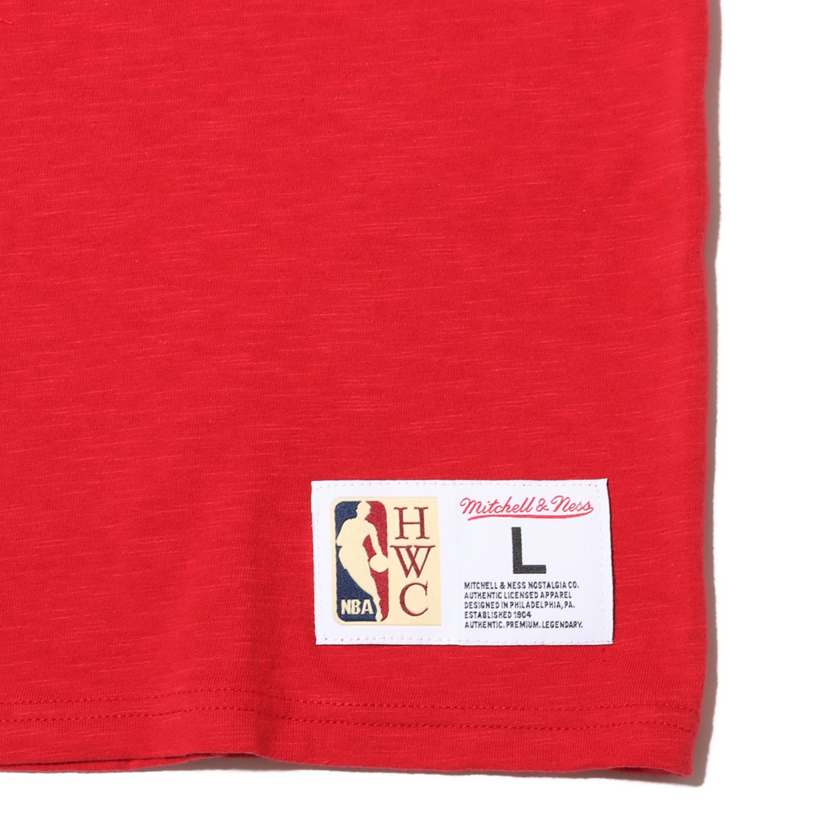Mitchell & Ness LEGENDARY SLUB S/S TEE BULLS REDの画像