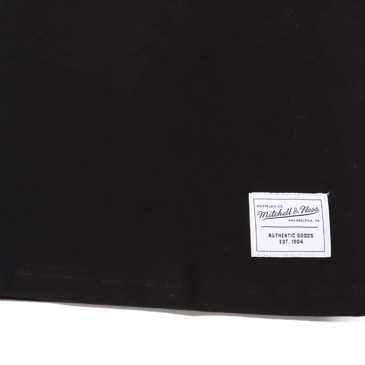 Mitchell & Ness BRANDED HERITAGE PREMIUM TEE BLACK 24SS-Iの画像