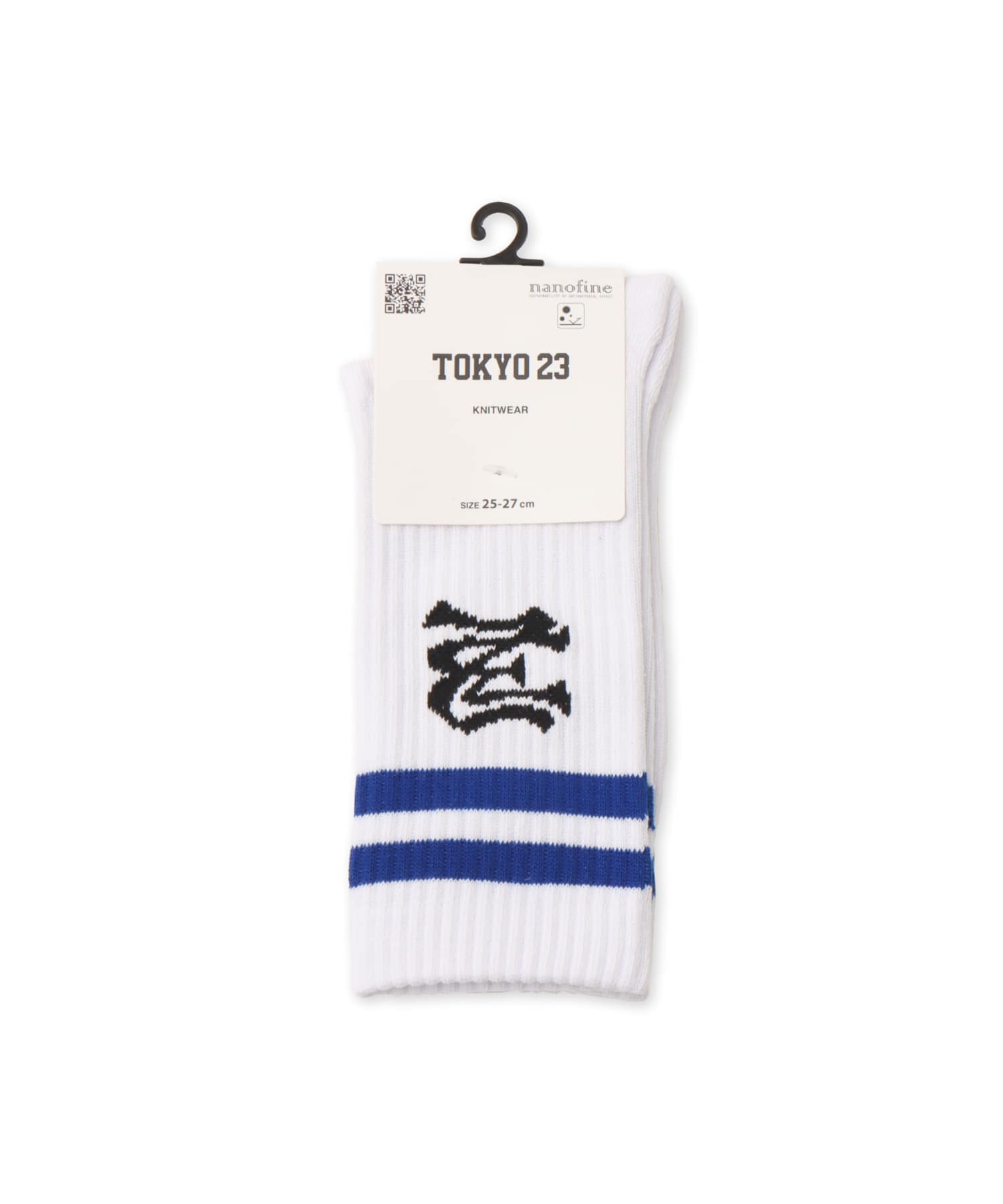TOKYO 23 Line Logo Socks BLUEの画像
