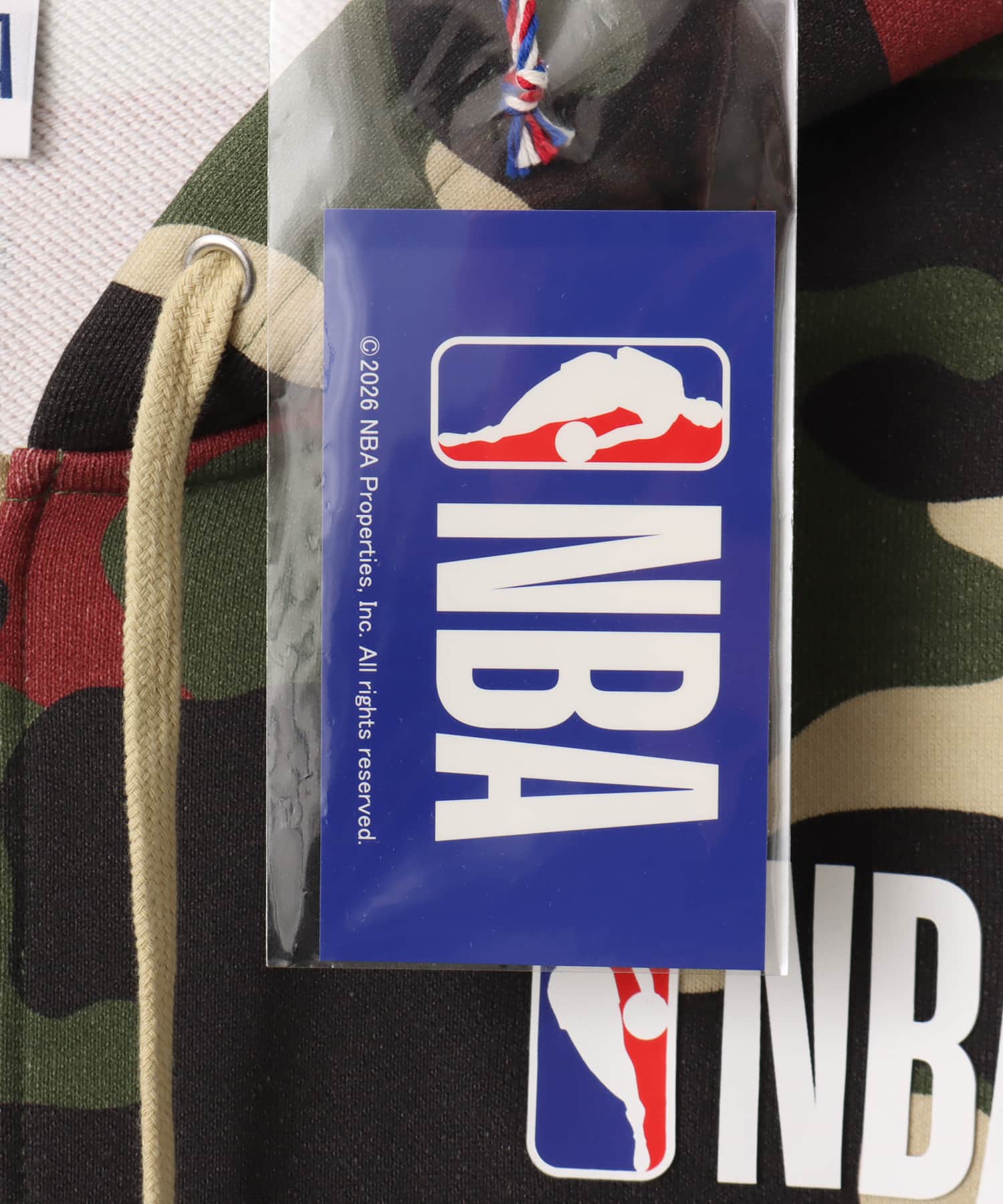 TOKYO23 x NBA Zip-up Hoodie CAMOUFLAGEの画像