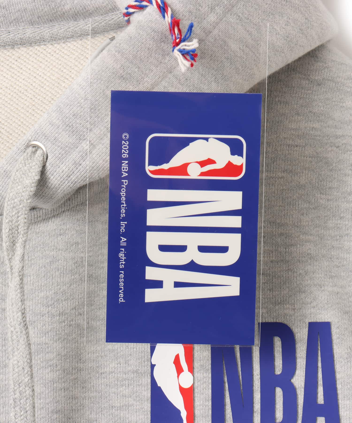 TOKYO23 x NBA Zip-up Hoodie GRAYの画像