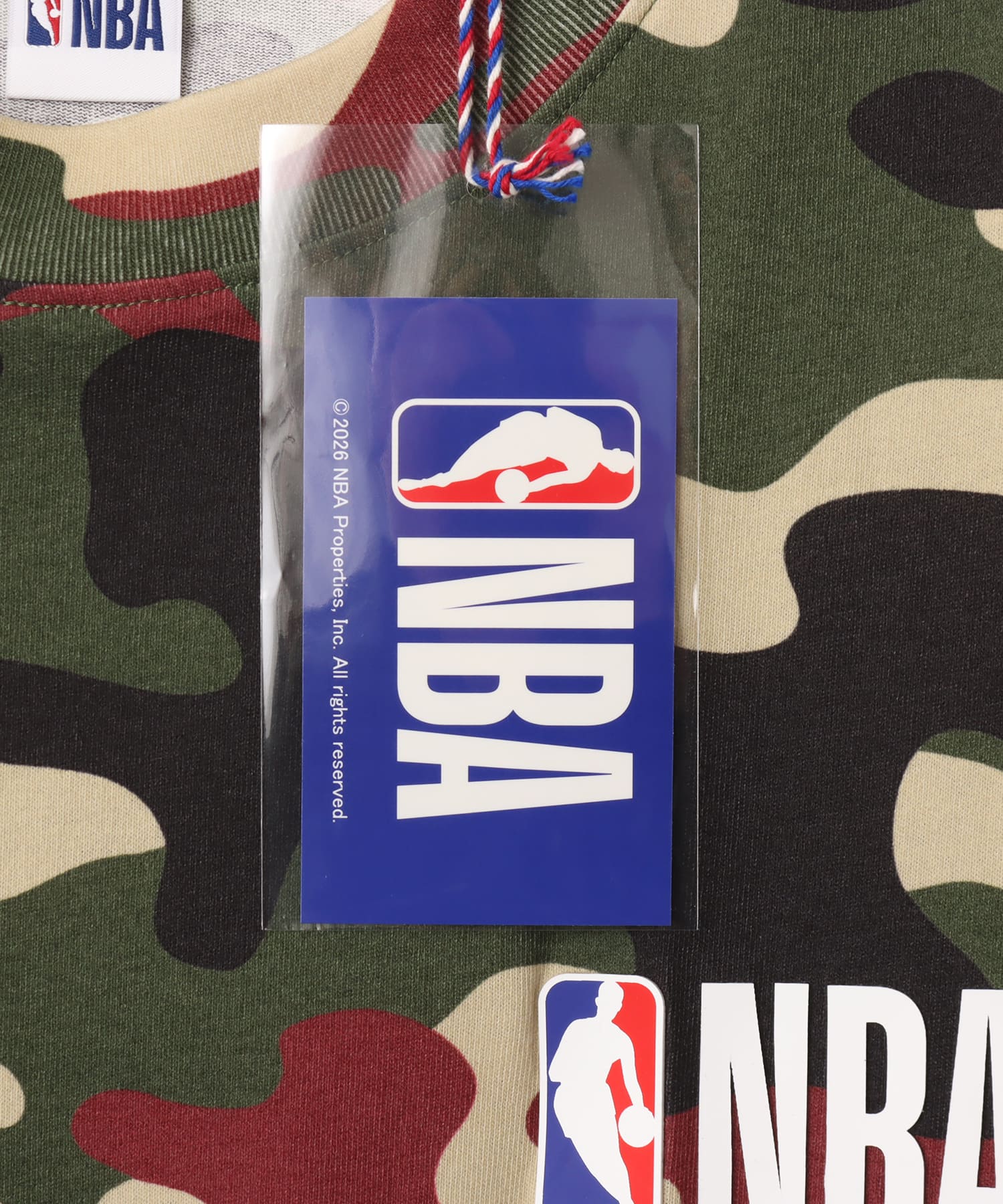 TOKYO23 x NBA Logo T-shirt CAMOUFLAGEの画像
