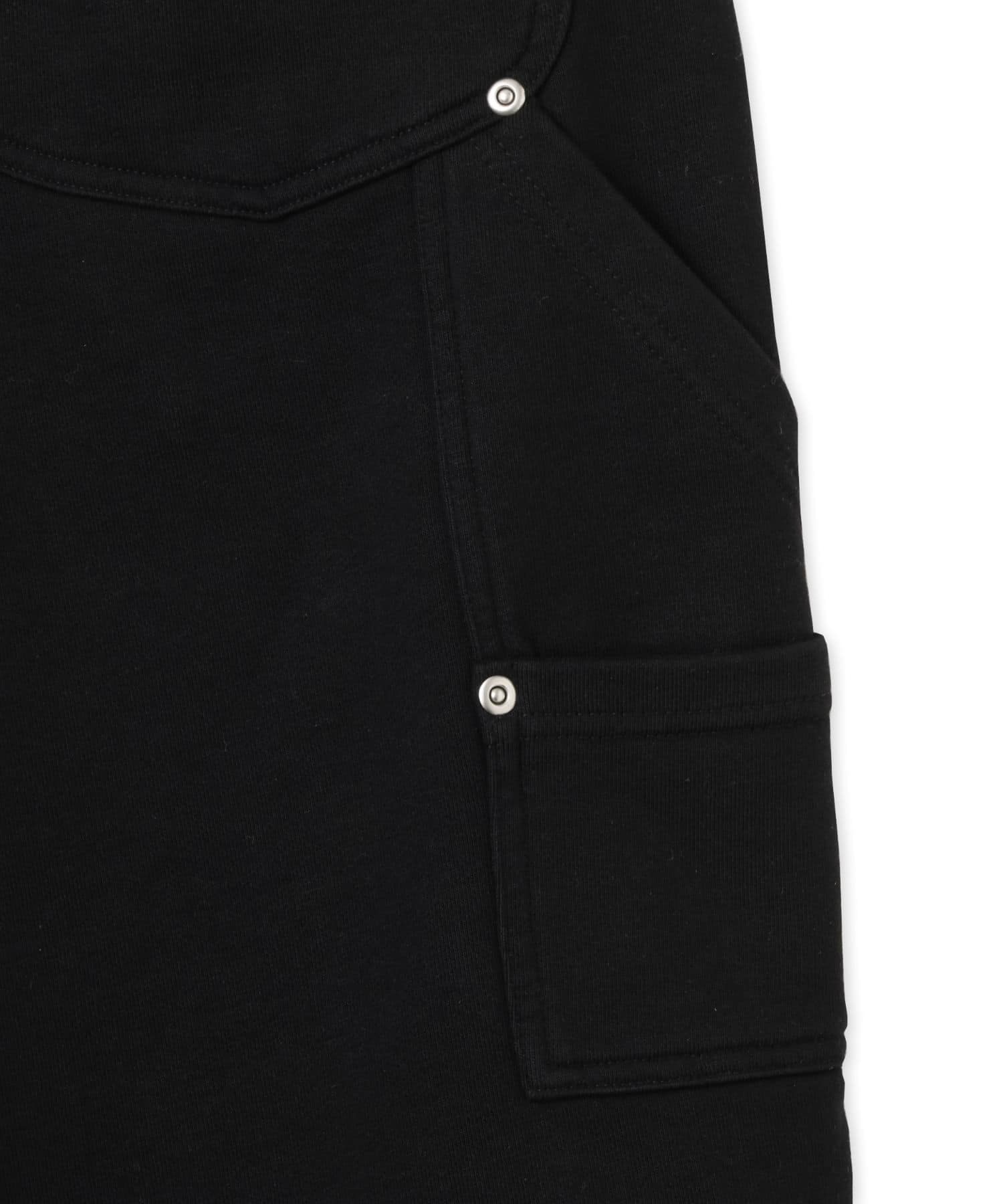 TOKYO23 Double Knee Sweat Short Pants BLACKの画像