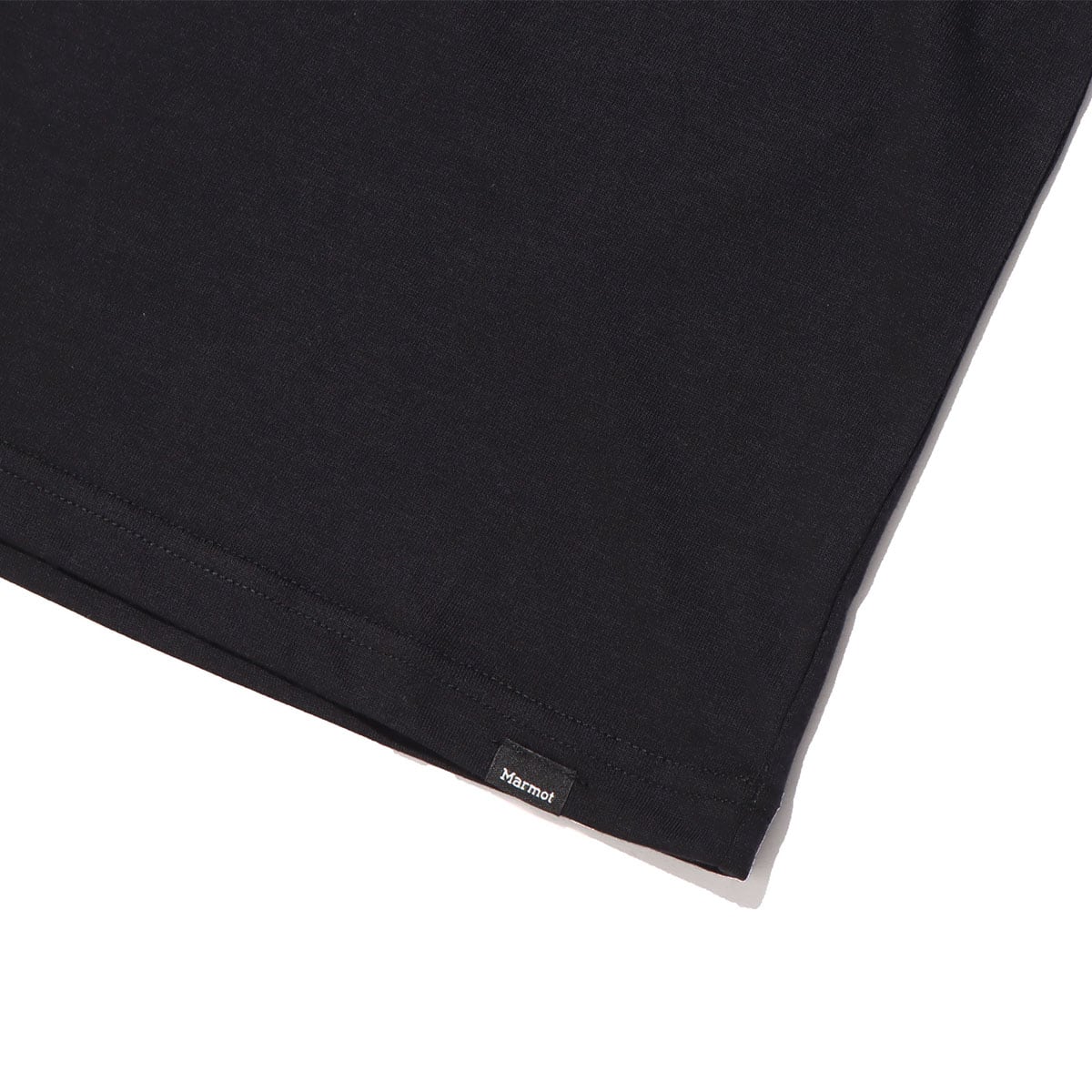 Marmot SQUARE LOGO H/S CREW BLACK 20SP-Iの画像