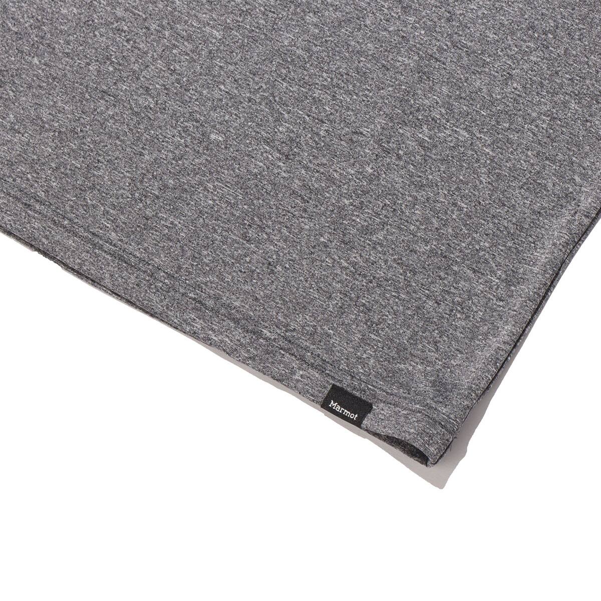 Marmot LOGO H/S CREW GRAY 20SP-Iの画像