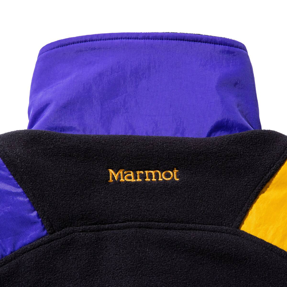 Marmot x Kinetics 90 Fleece Jacket BLACK /YELLOW 21FW-I