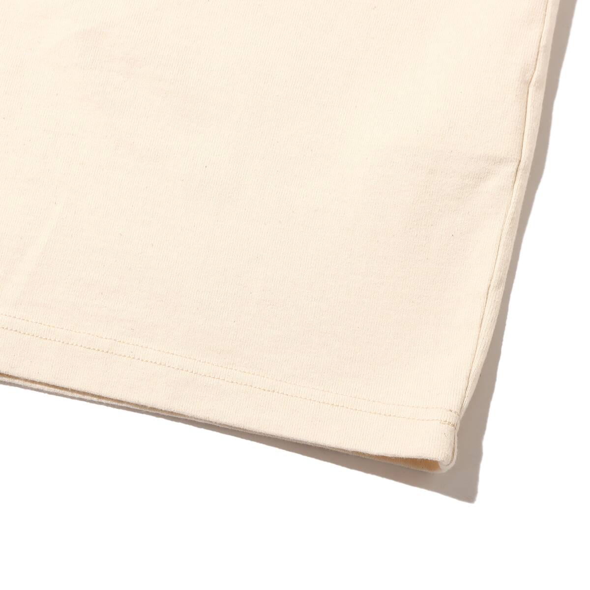 snow peak Recycled Cotton Heavy T shirt Ecru 23SP-Iの画像
