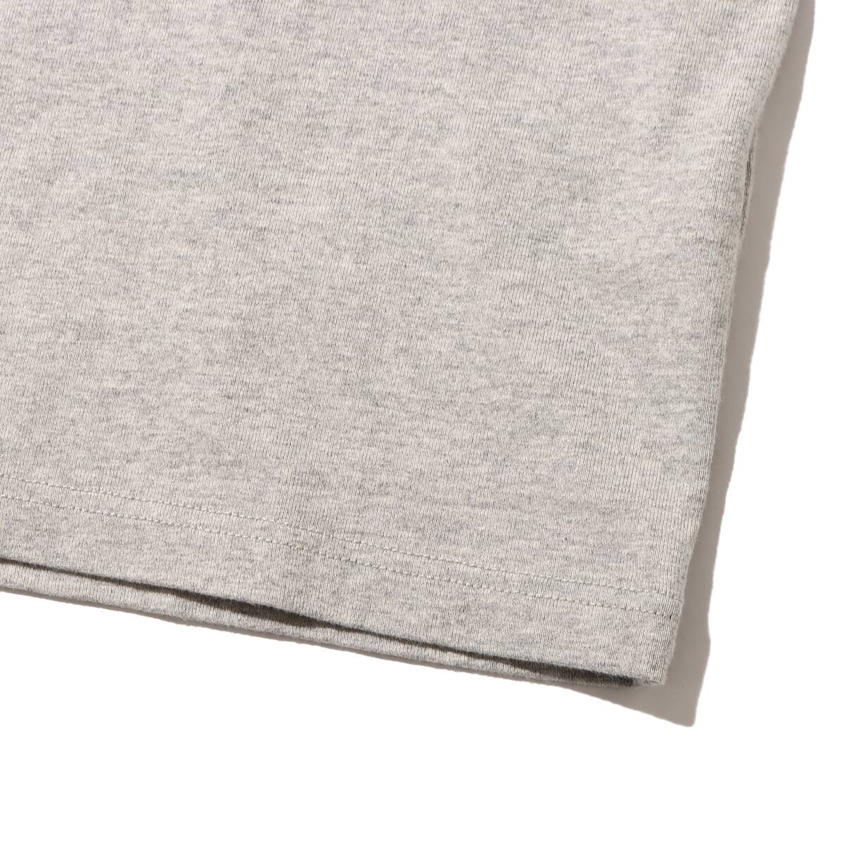 snow peak Recycled Cotton Heavy T shirt M.Grey 23SP-Iの画像