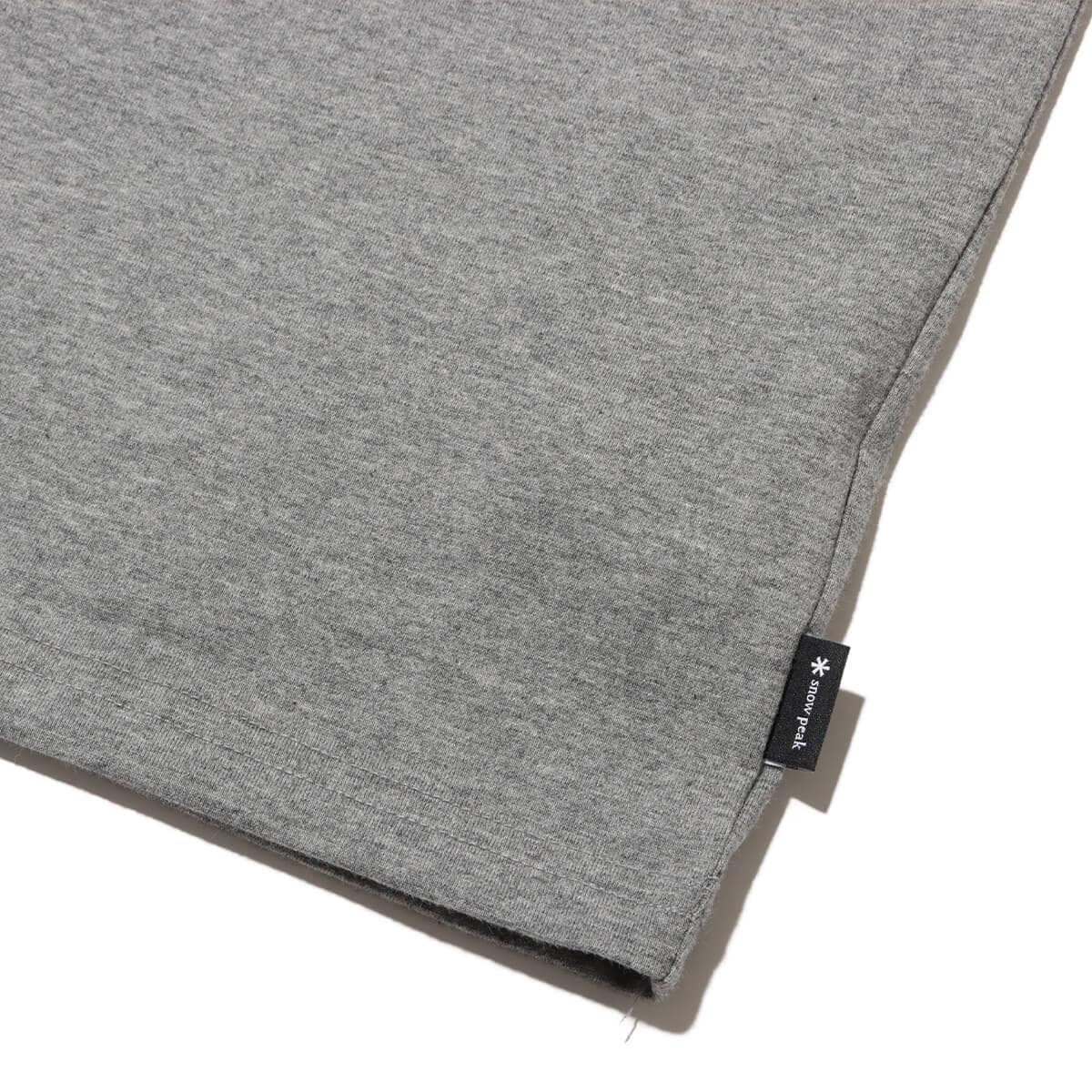 snow peak SNOWPEAKER T-Shirt CAMPER M.greyの画像