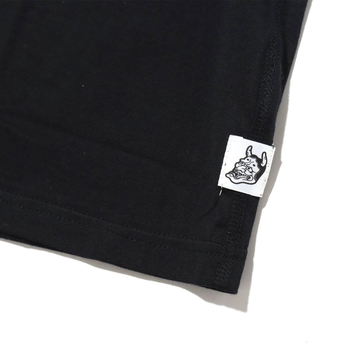THREE TIDES TATTOO TTT LOGO G HANNYA T BLACK BLACK 20HO-Iの画像