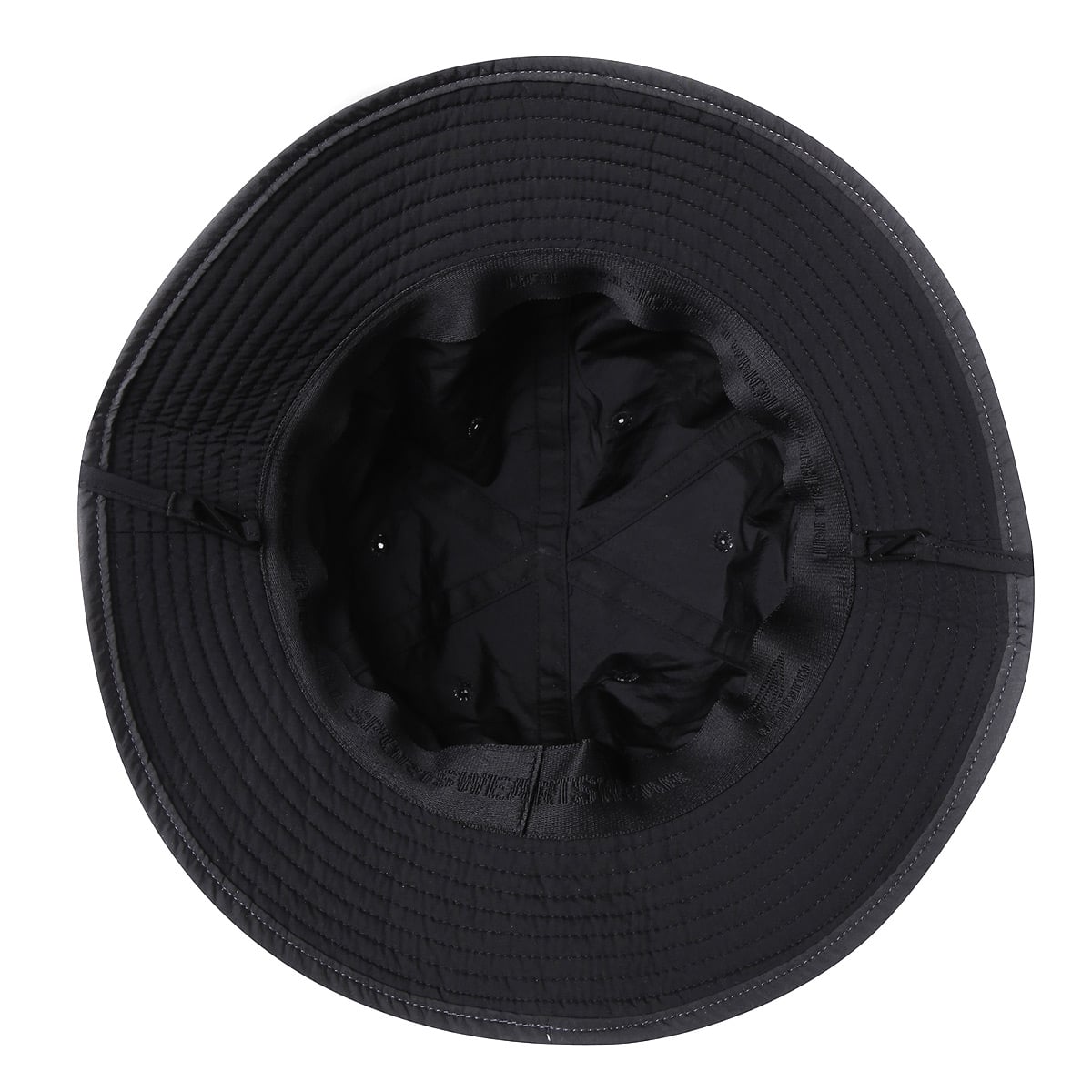 UMBRO NYLON METAL DOME HAT BLACK 23SU-Sの画像