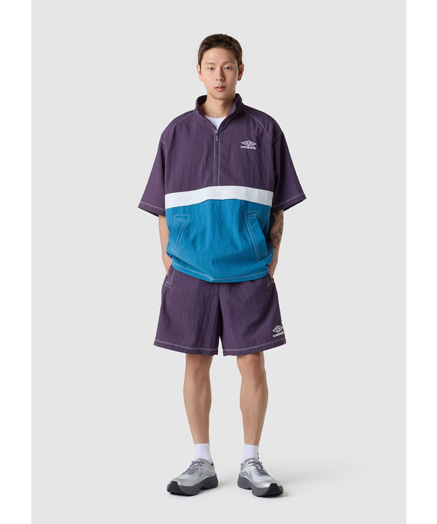 UMBRO 【KOREA COLLECTION】SHORTS PURPLEの画像