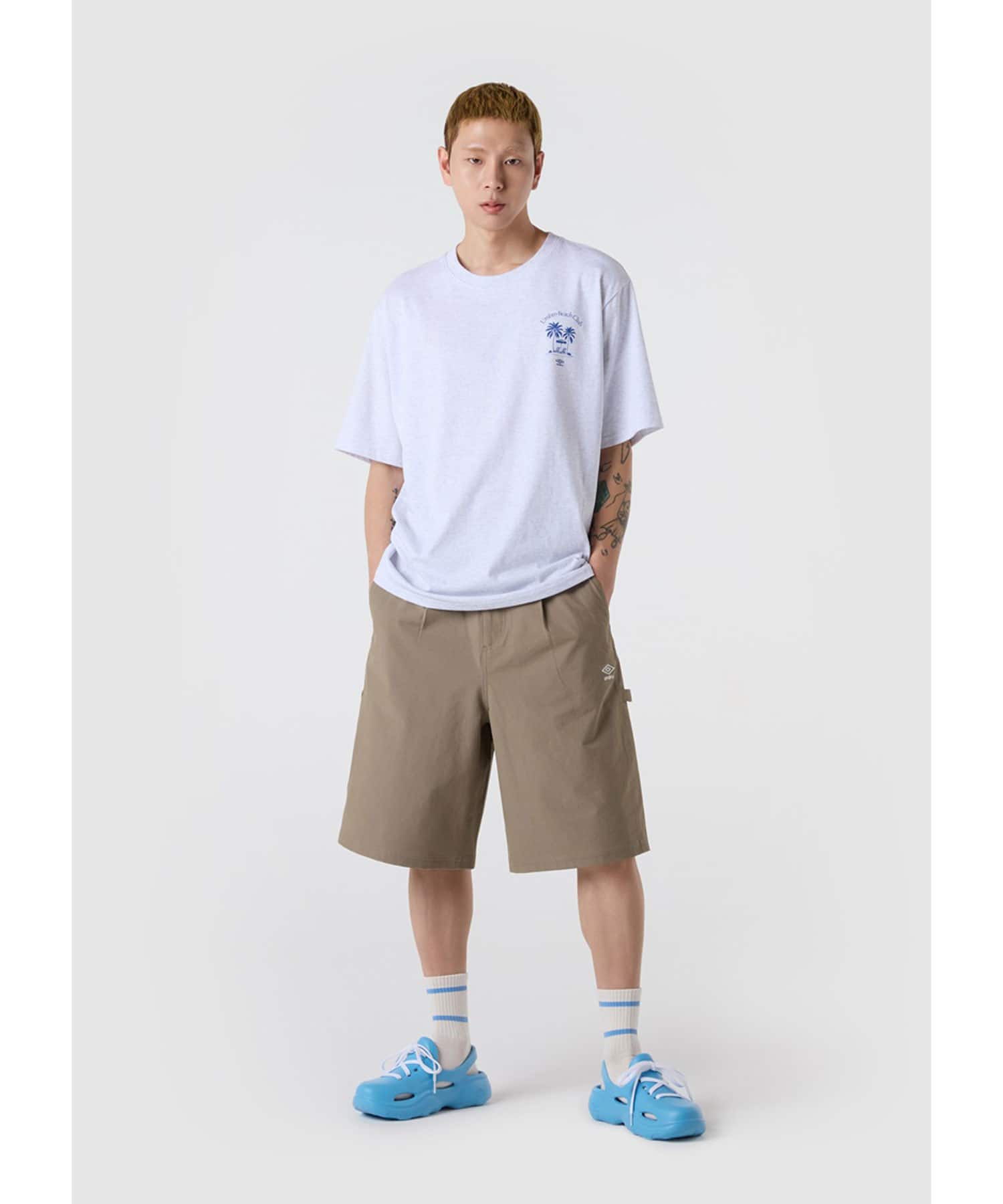 UMBRO 【KOREA COLLECTION】CLDG S/S T-SHIRTS GREYの画像